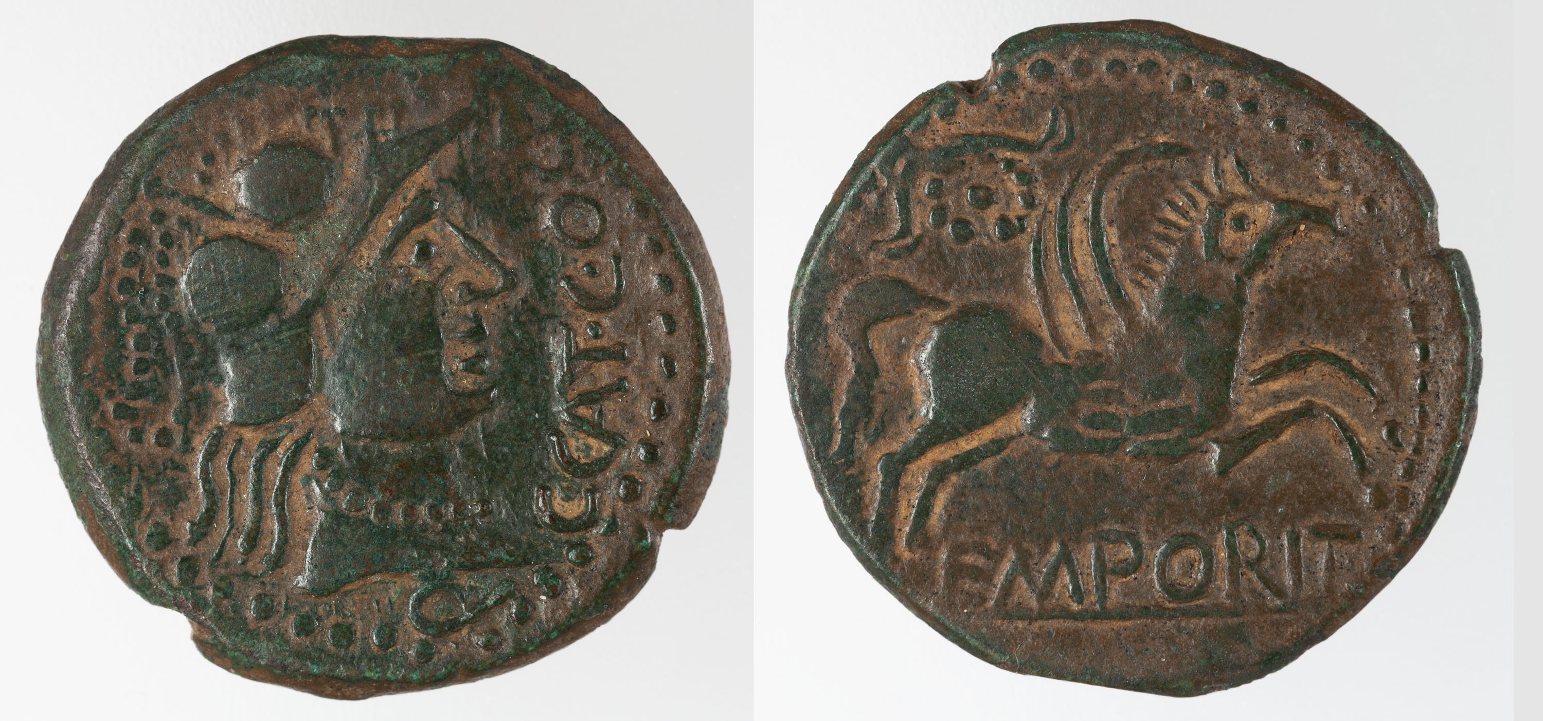 image for: Emporiae - As d&#039;Emporiae - Finals del segle I aC – inicis del segle I dC