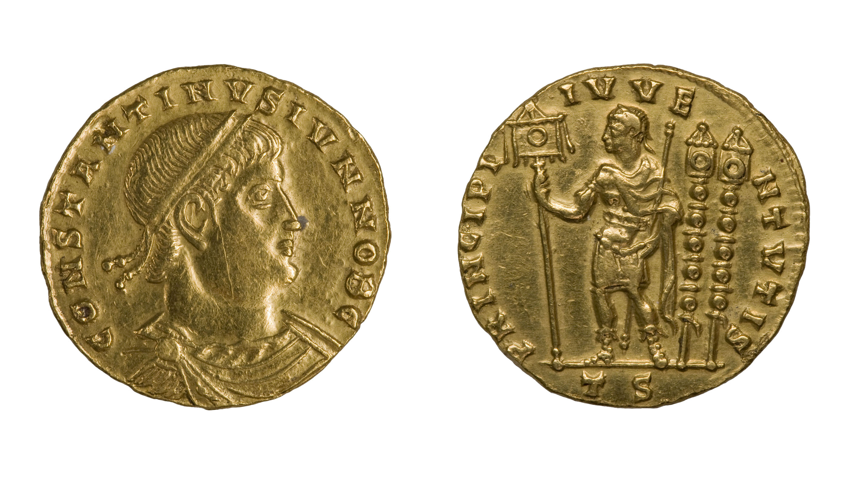 image for: Constantí II - Sòlid de Tessalònica - 332-333