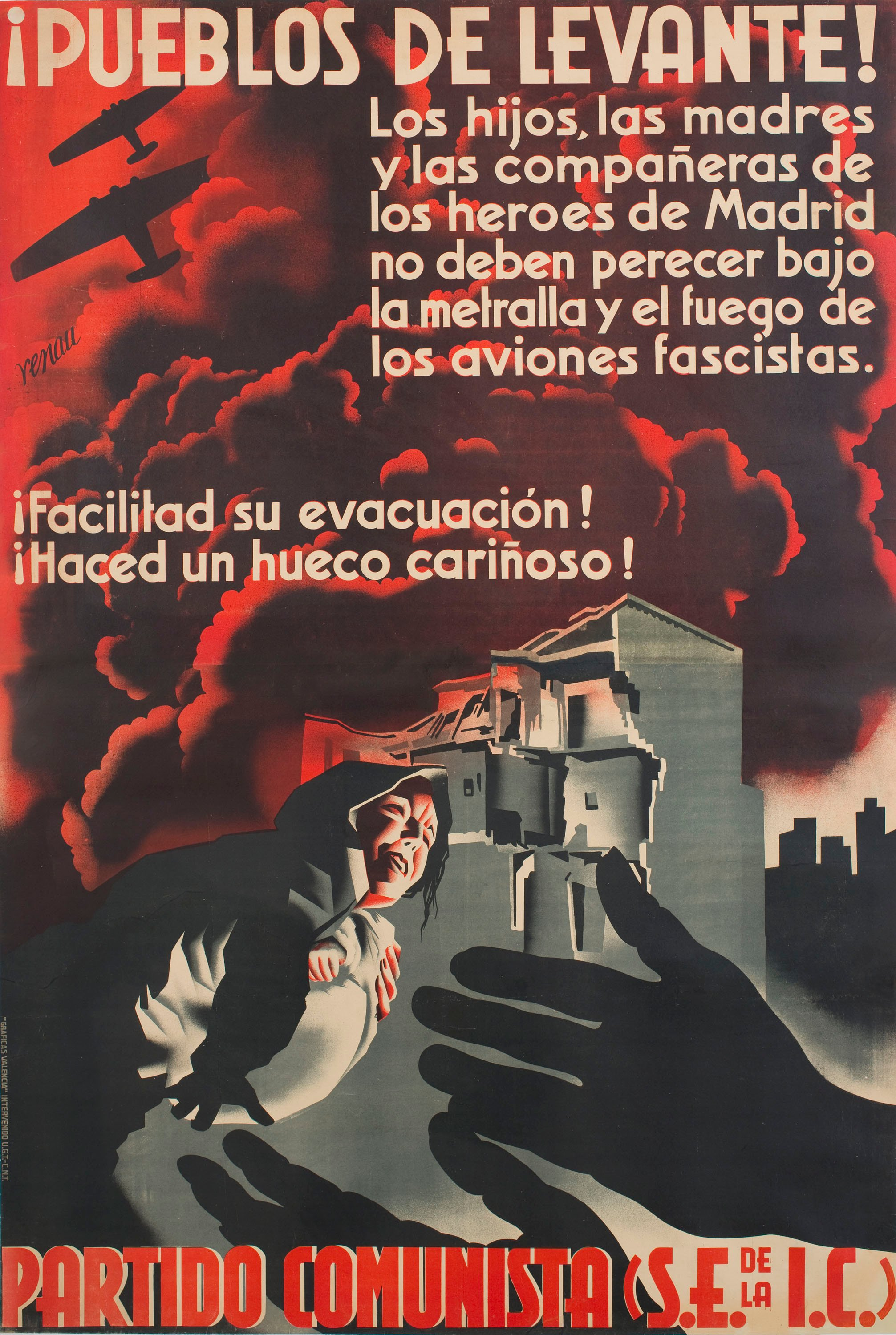 image for: Josep Renau - ¡Pueblos de Levante! - 1936
