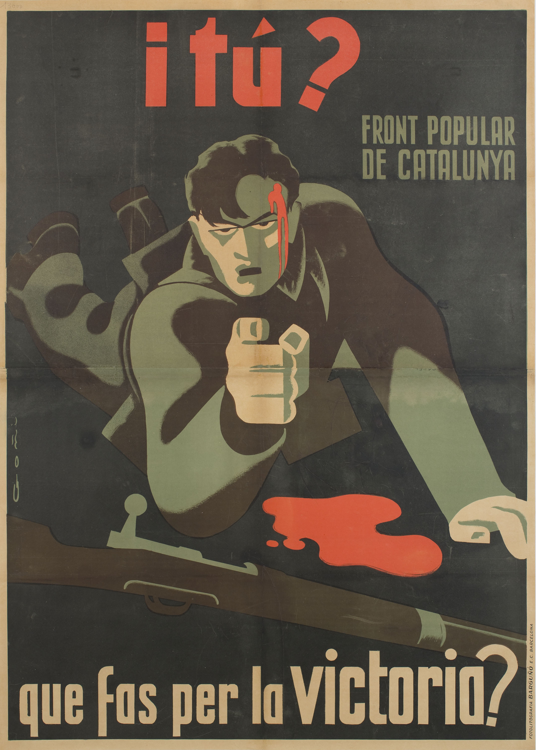 image for: Lorenzo Goñi - «I tú? Que fas per la victoria?» - Cap a 1936