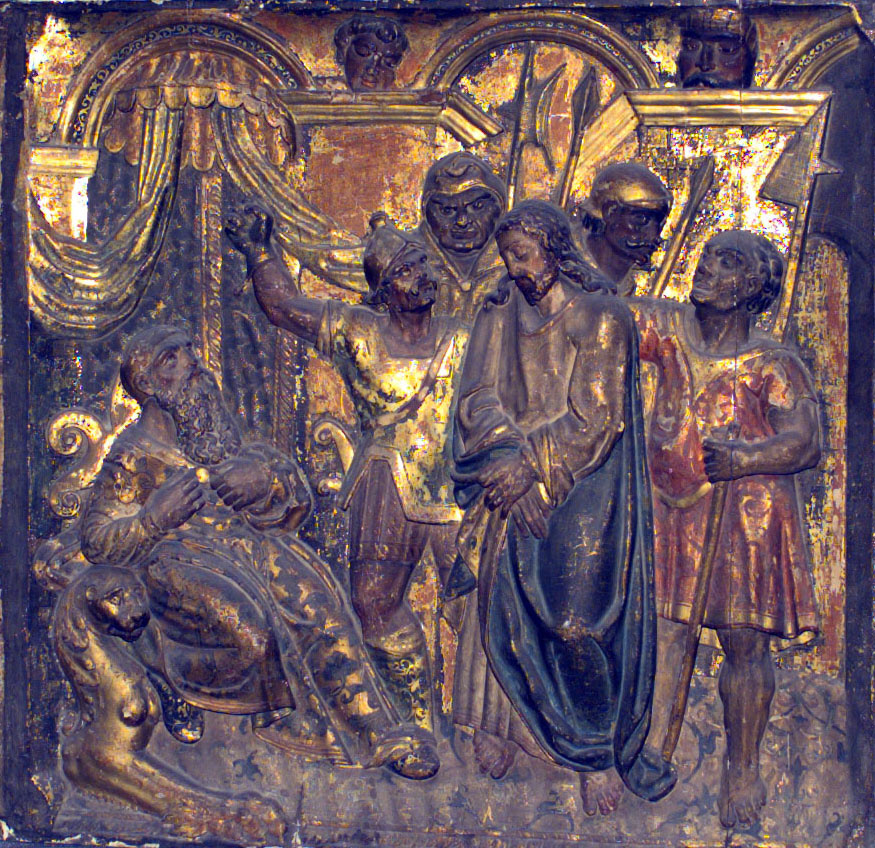 image for: Anònim. Catalunya - Jesús davant d&#039;Herodes - Entre 1575-1625
