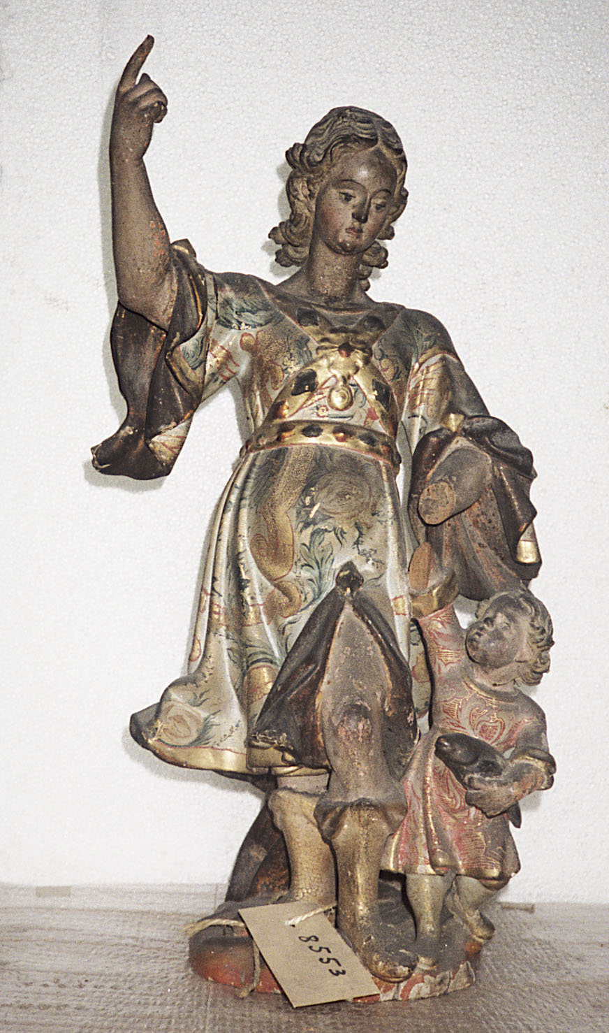 image for: Anònim. Catalunya - L&#039;arcàngel sant Rafel acompanya Tobies - Entre 1650-1750