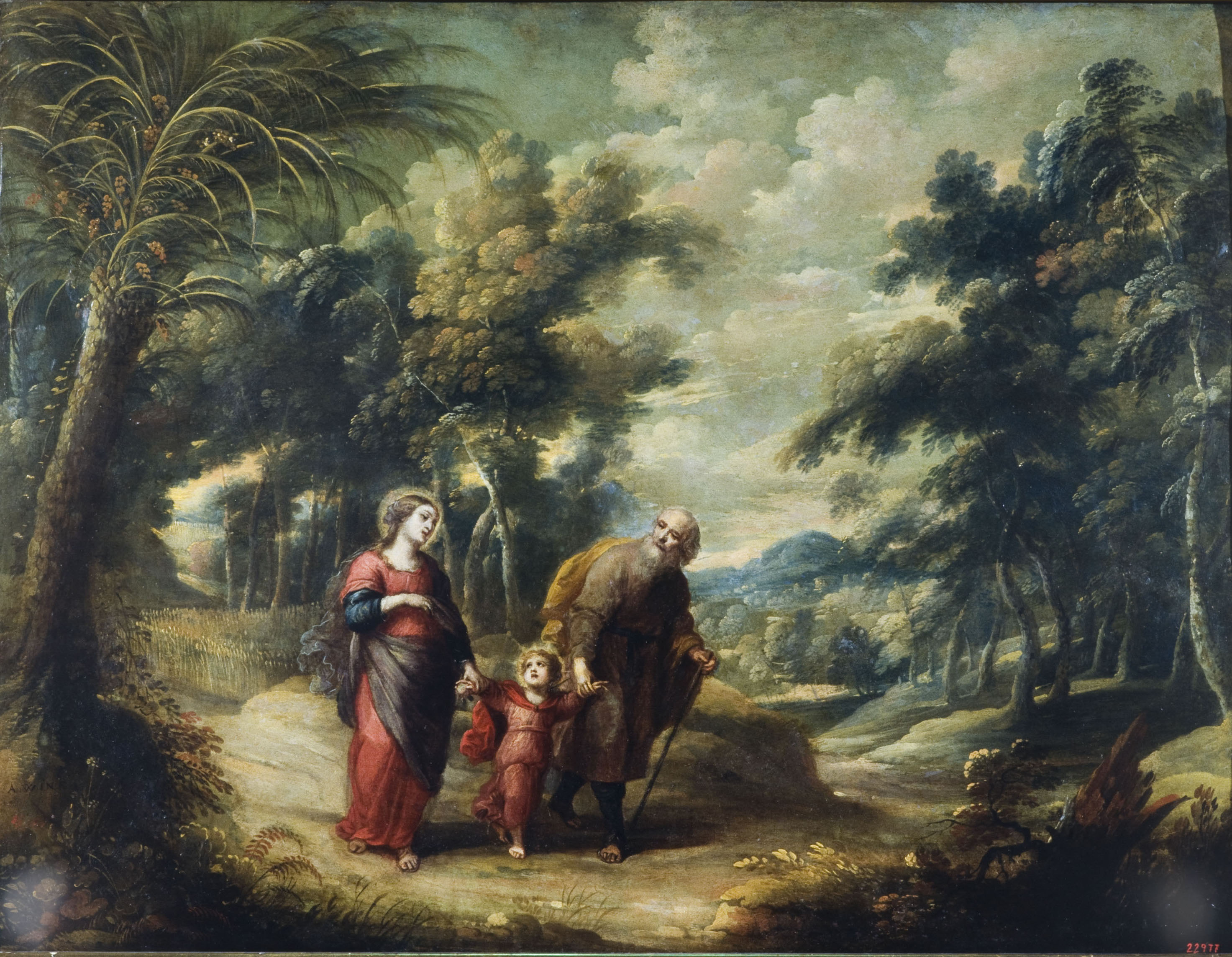 image for: Abraham Willemsen - Fugida a Egipte - Entre 1650-1670