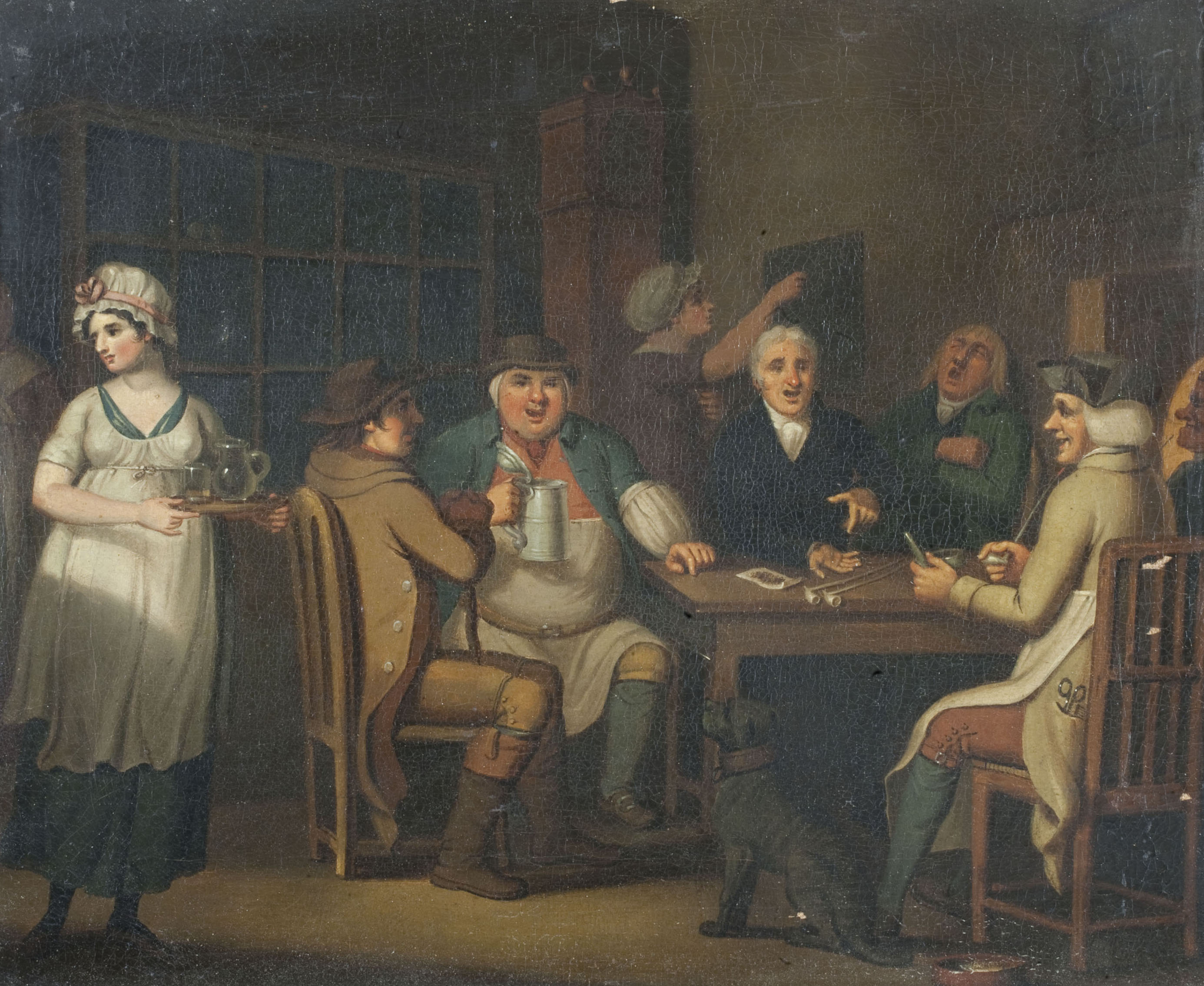 image for: Anònim. Anglaterra - Interior de taverna - Últim quart del segle XVIII