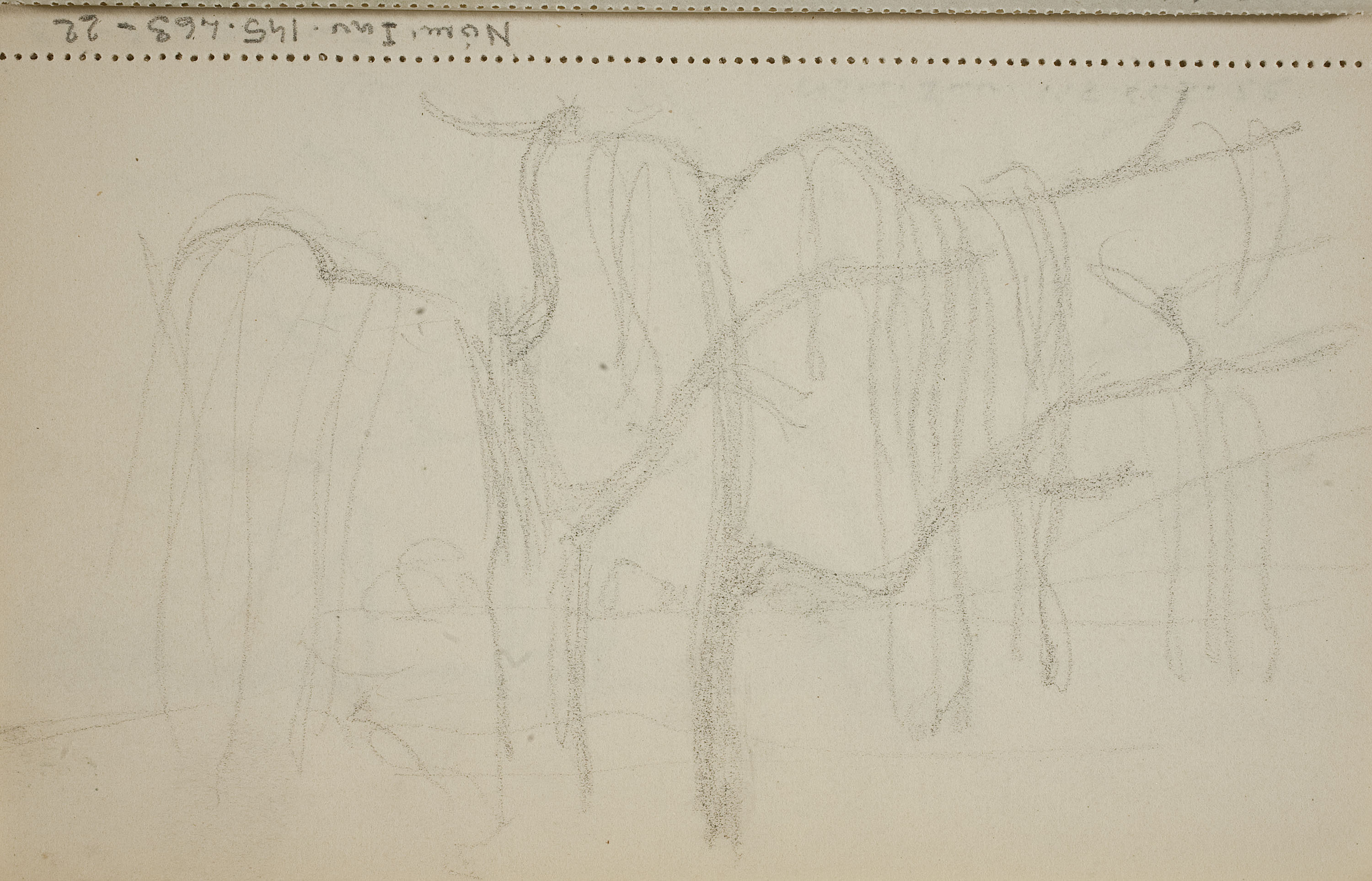 image for: Ismael Smith - Croquis inconcret - Cap a 1909-1916