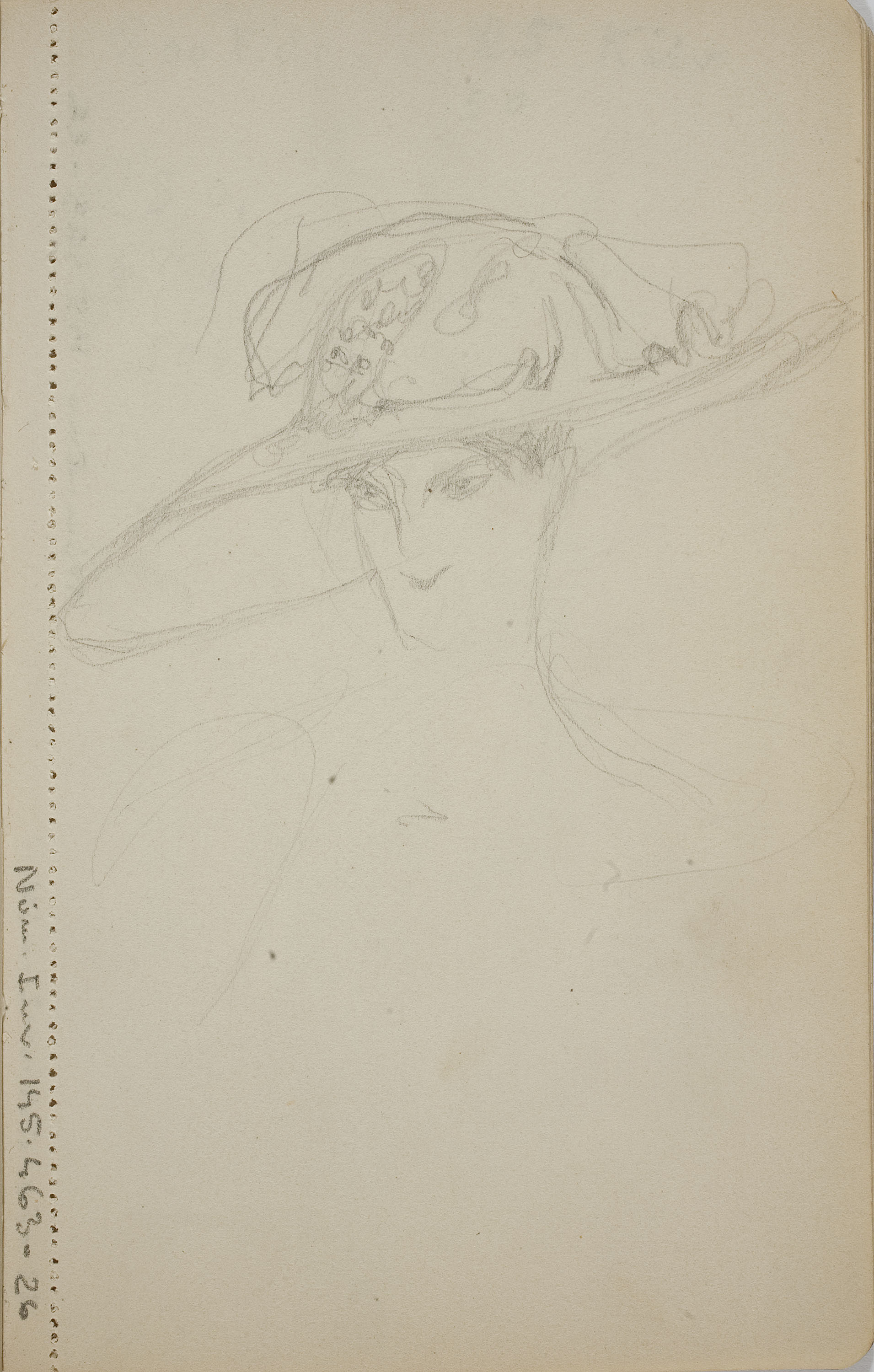 image for: Ismael Smith - Cap de dama - Cap a 1909-1916