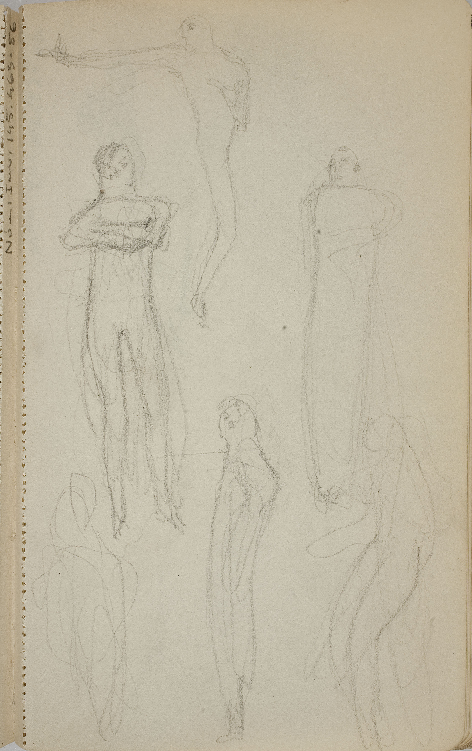 image for: Ismael Smith - Croquis de figures - Cap a 1916