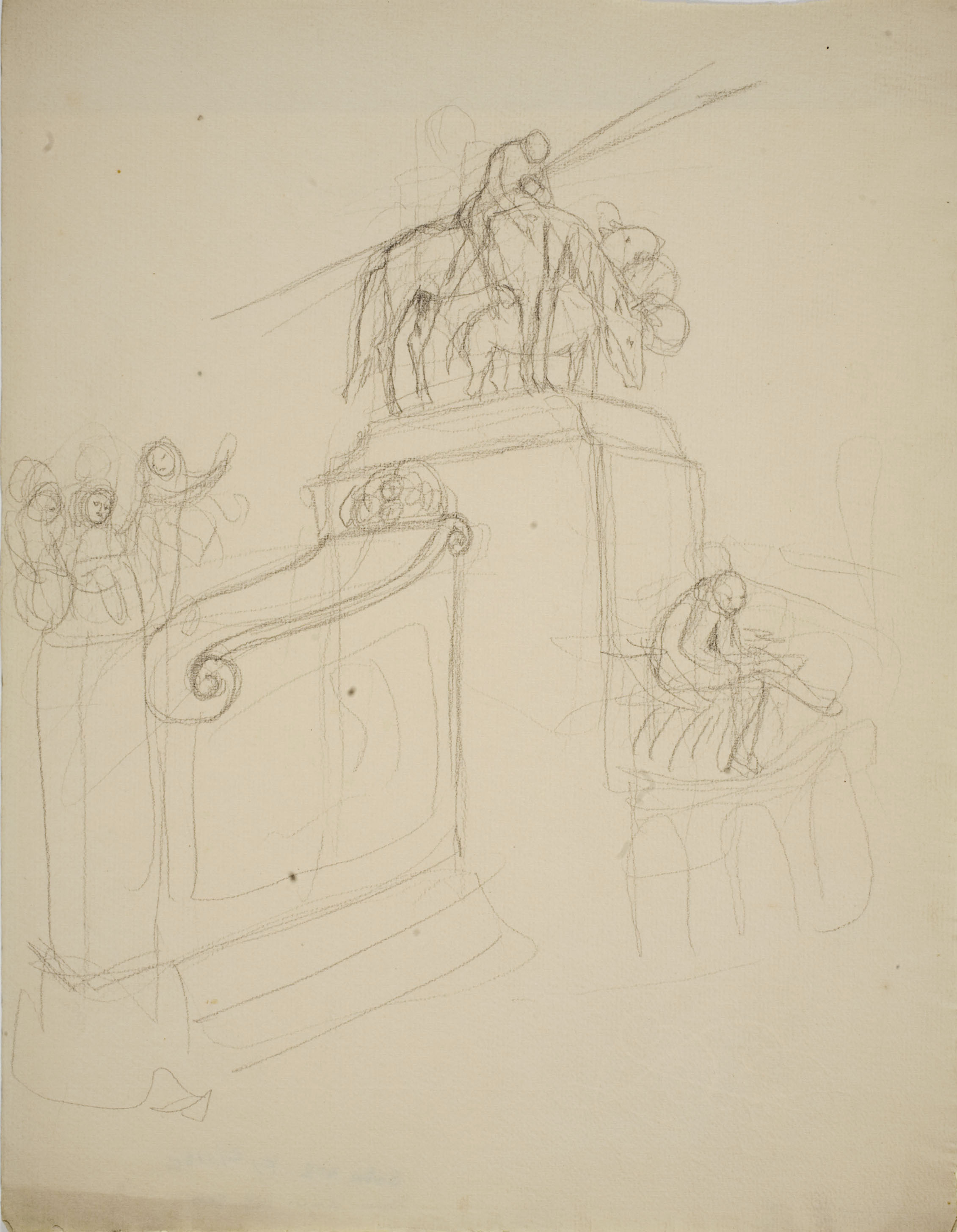 image for: Ismael Smith - Projecte de monument a Cervantes - Cap a 1914-1924