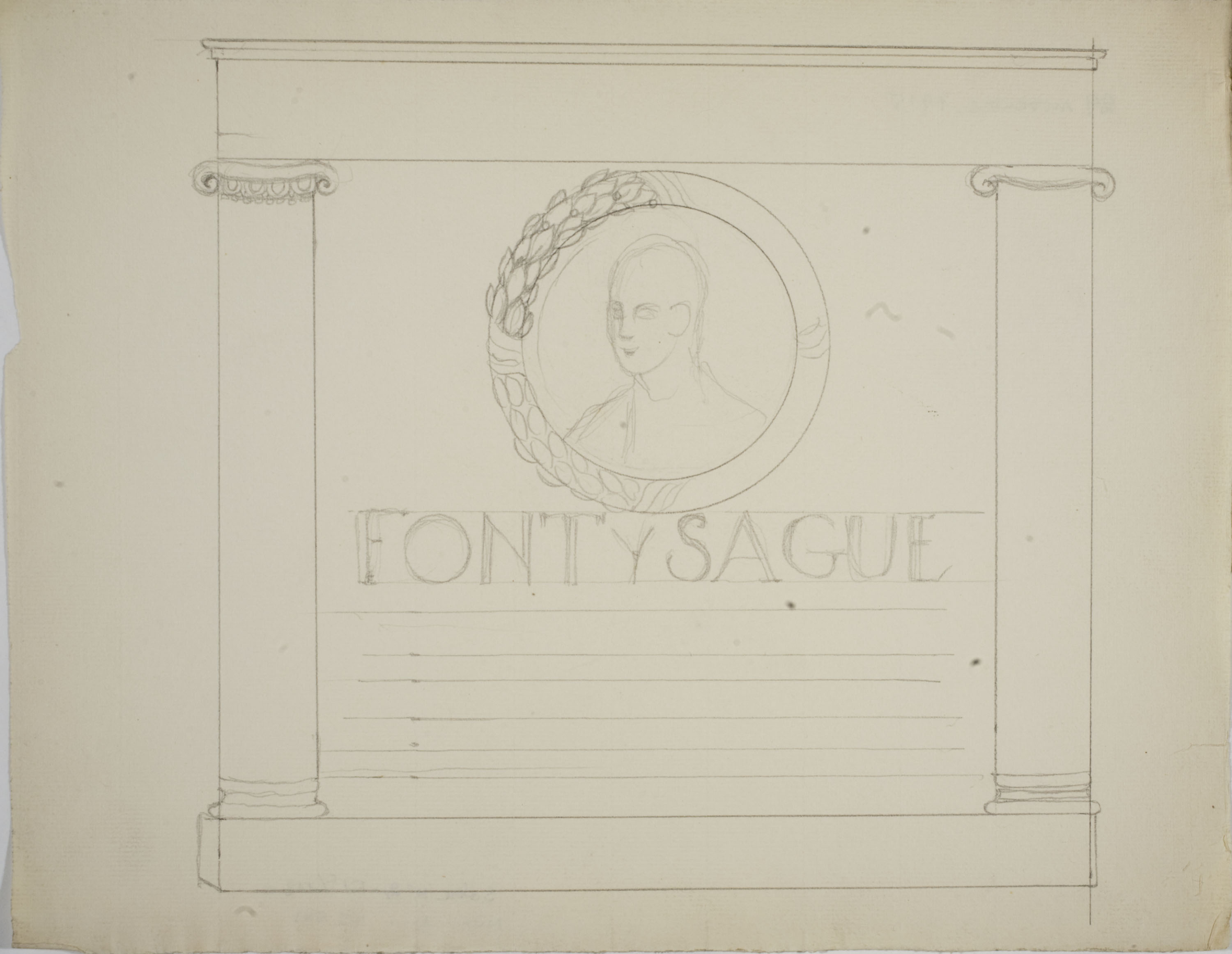 image for: Ismael Smith - Projecte de monument a Norbert Font i Sagué - 1915