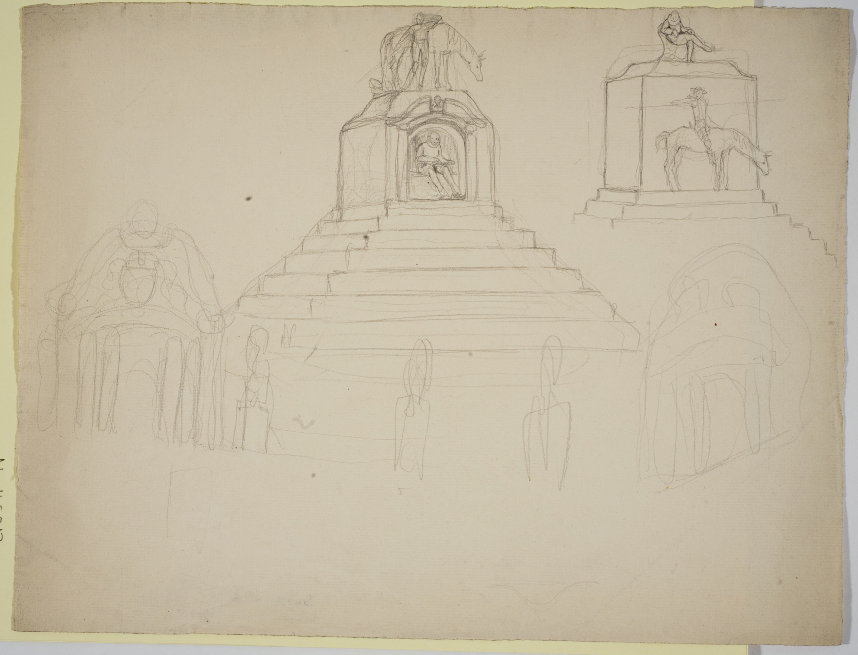 image for: Ismael Smith - Projecte de monument a Cervantes - Cap a 1914-1925