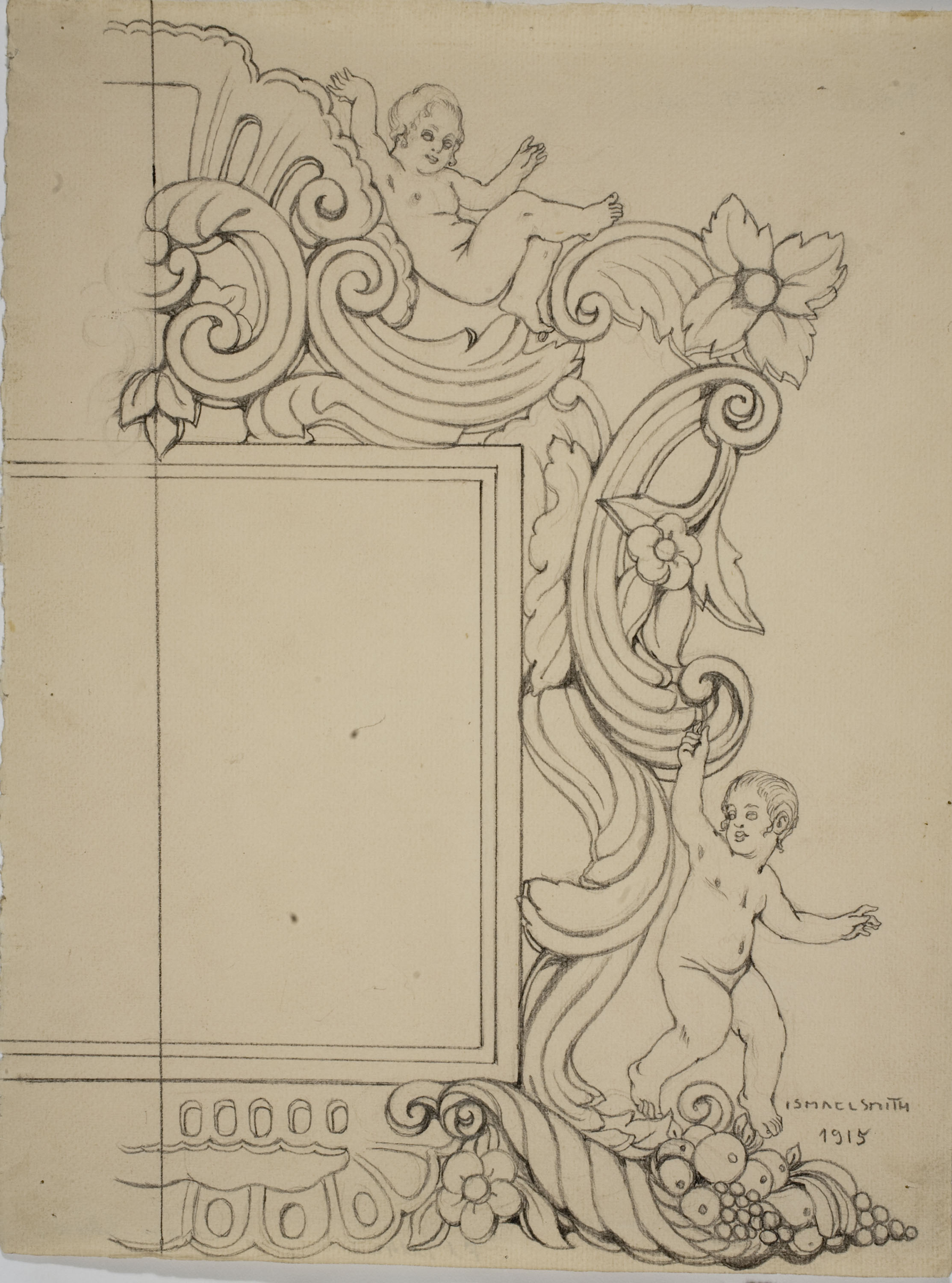 image for: Ismael Smith - Projecte de marc - 1915