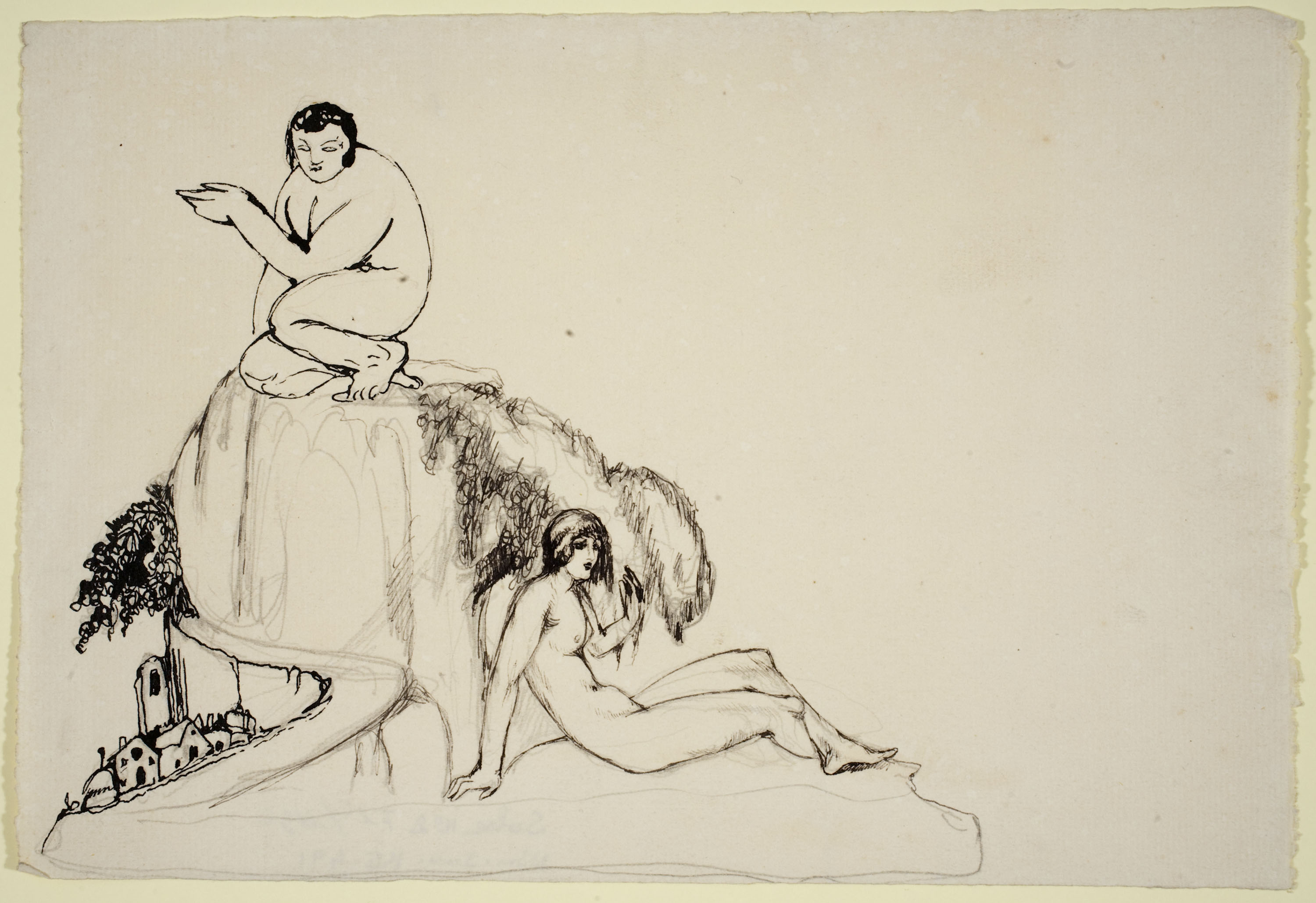 image for: Ismael Smith - Projecte de monument «El geni descobrint la vida» - Cap a 1912