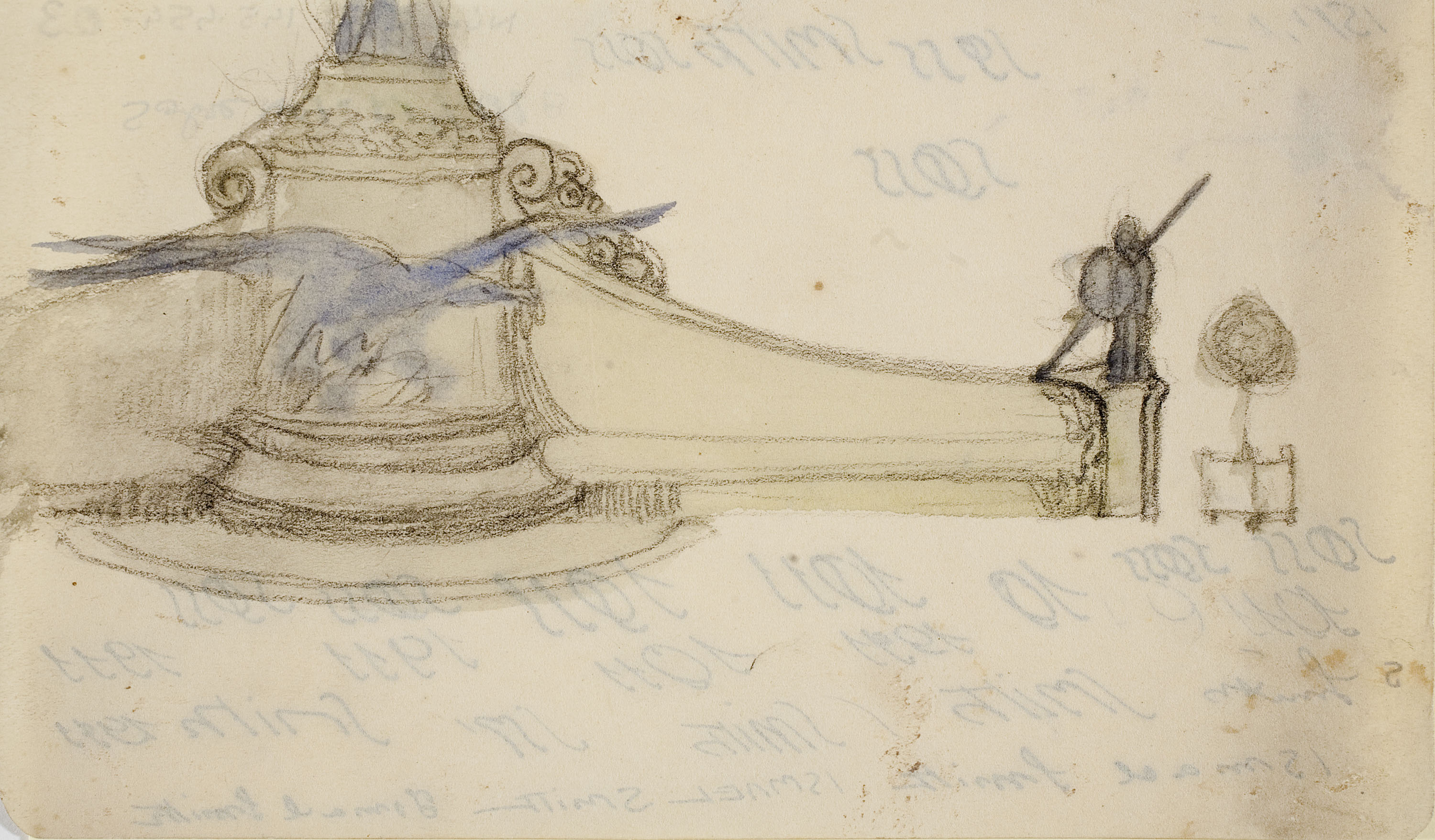 image for: Ismael Smith - Projecte de base per a un monument - 1911