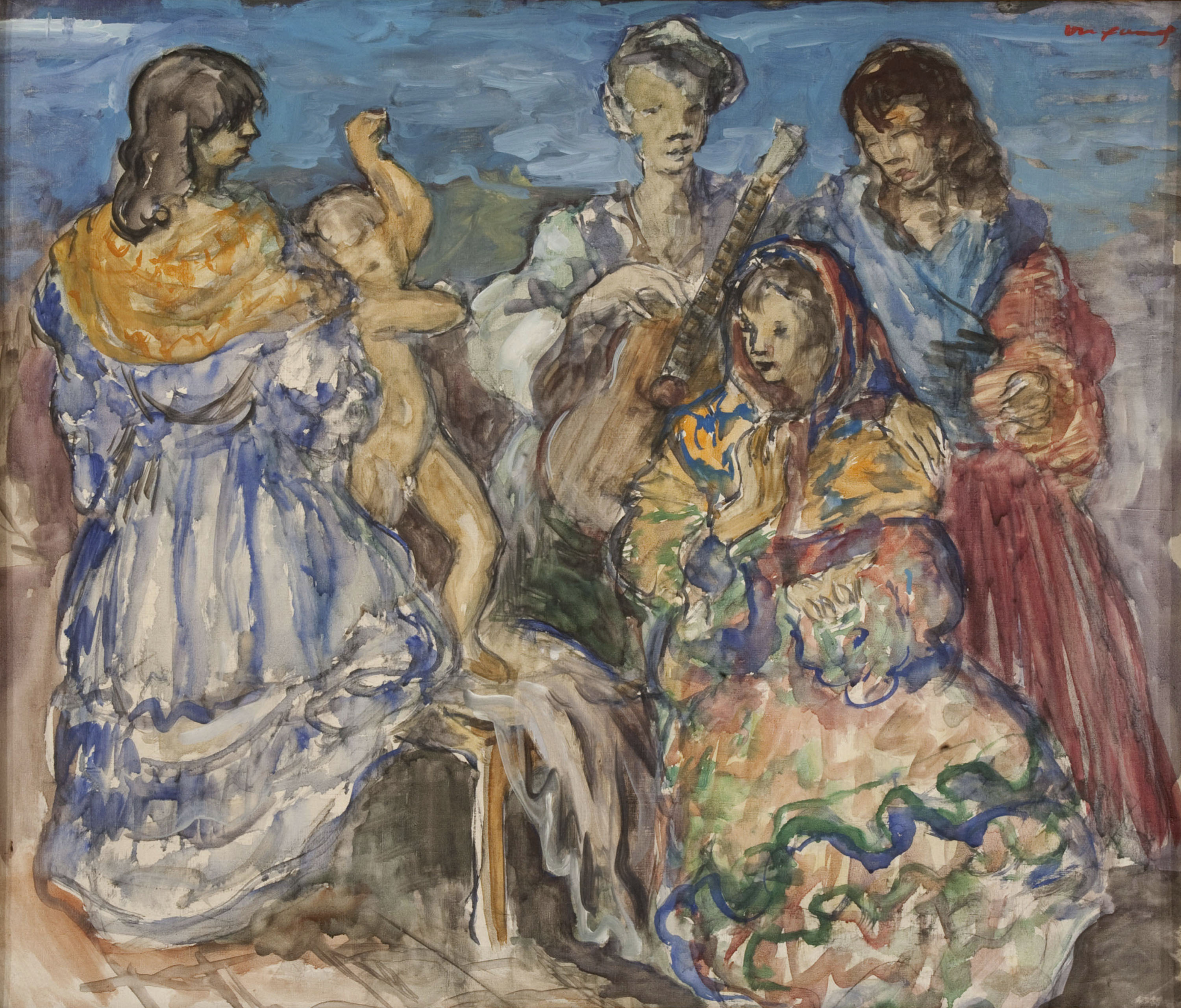 image for: Pere Créixams - Lliçó de ball - Cap a 1929