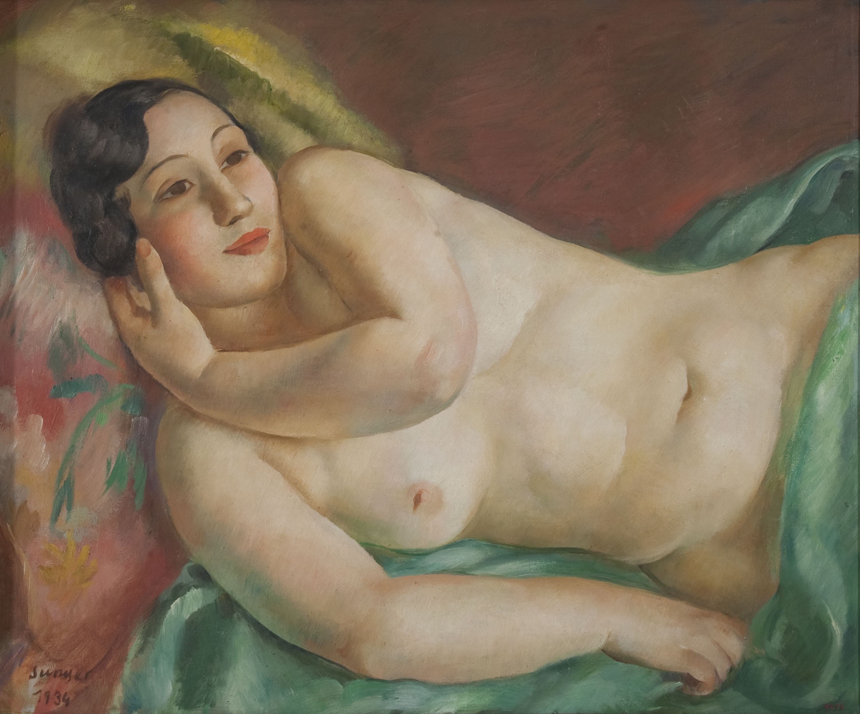 image for: Joaquim Sunyer - Empordanesa - 1934