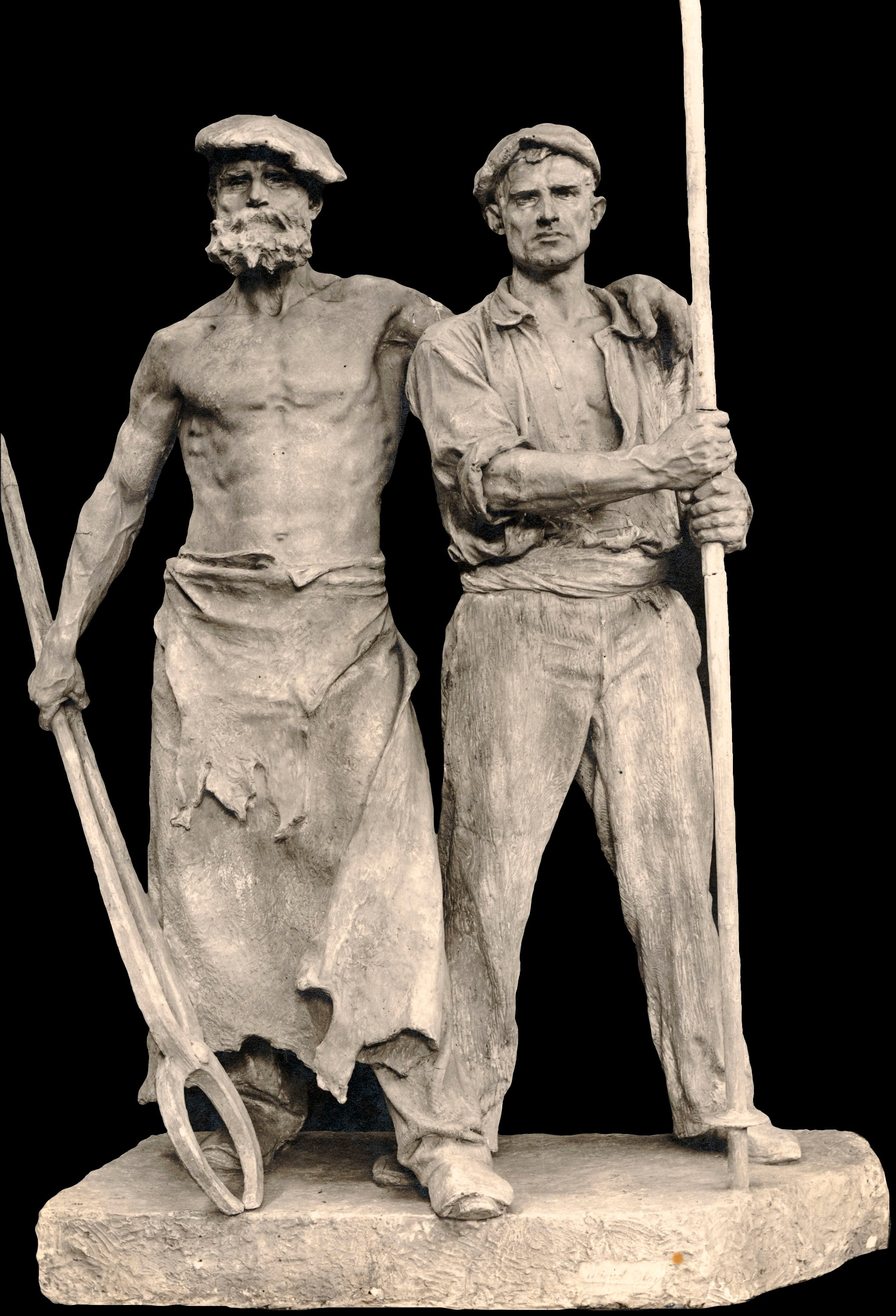 image for: Miquel Blay - Miner i pudelador - 1903