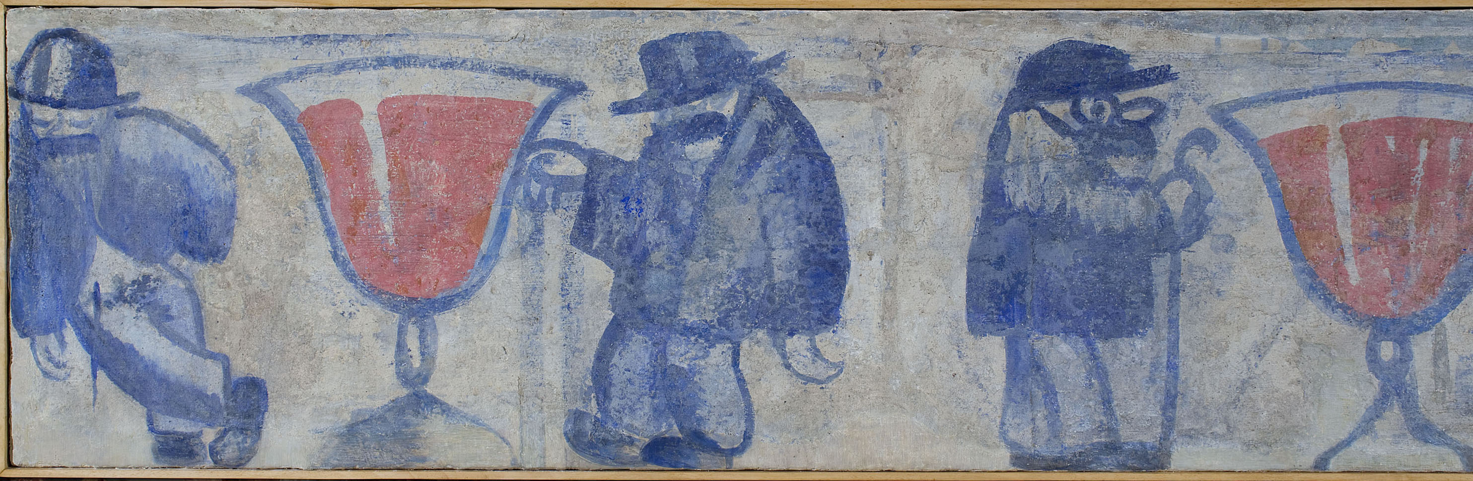 image for: Xavier Nogués - Fragment de la decoració mural del celler de les Galeries Laietanes - 1915 [1]
