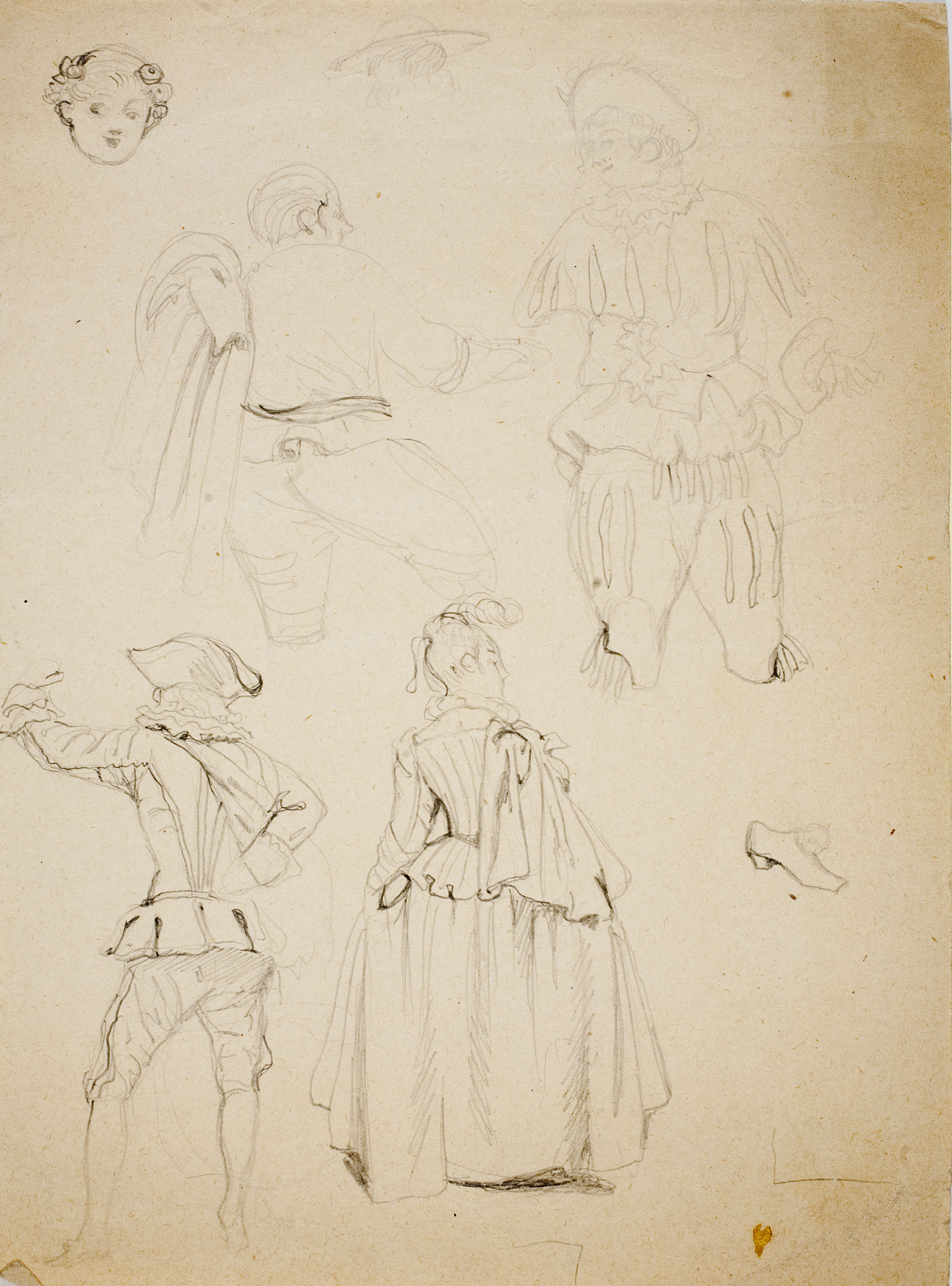 image for: Ismael Smith - Indumentària del segle XVIII - Cap a 1910