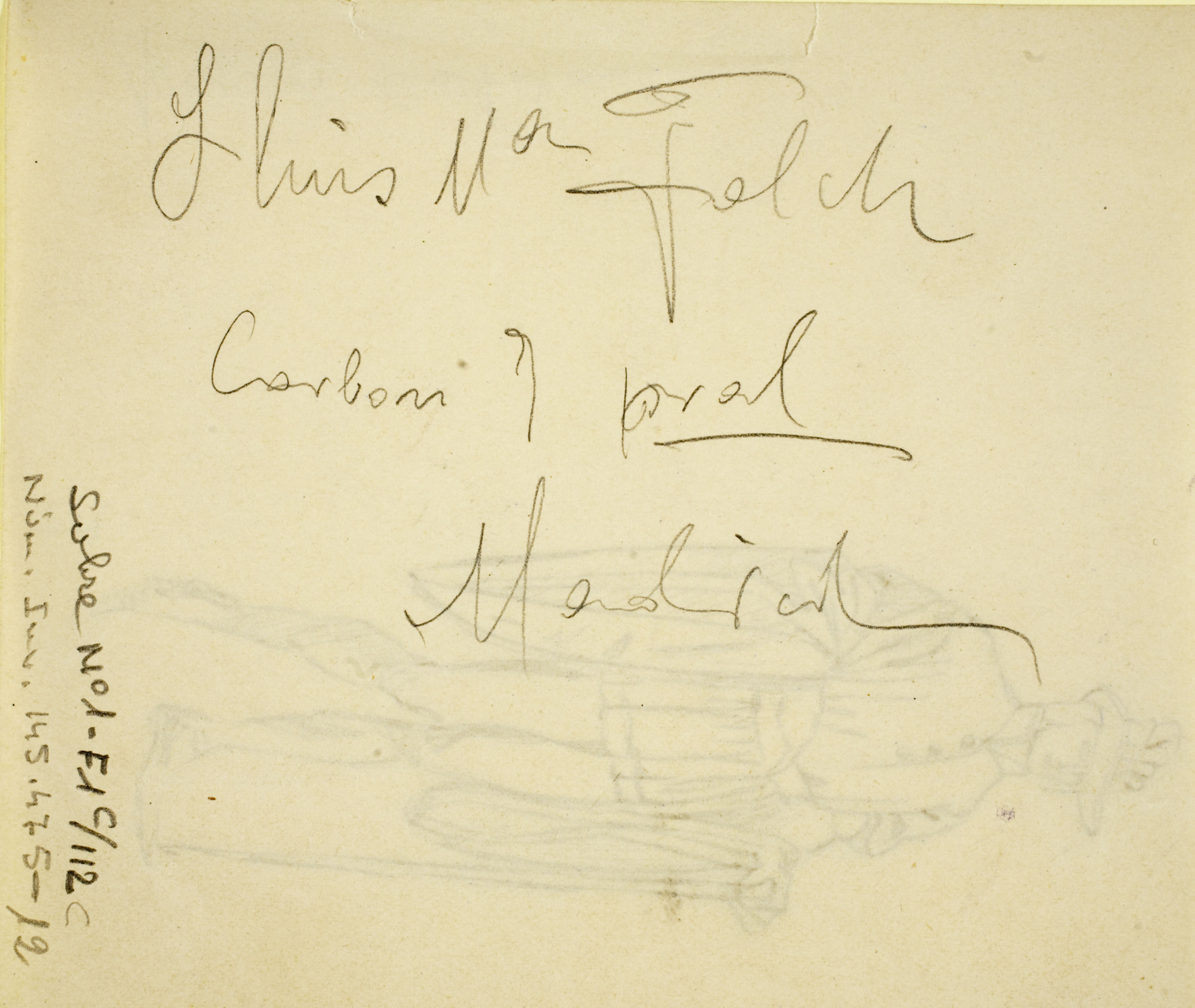 image for: Ismael Smith - Estudi d&#039;indumentària - Cap a 1910 [1]
