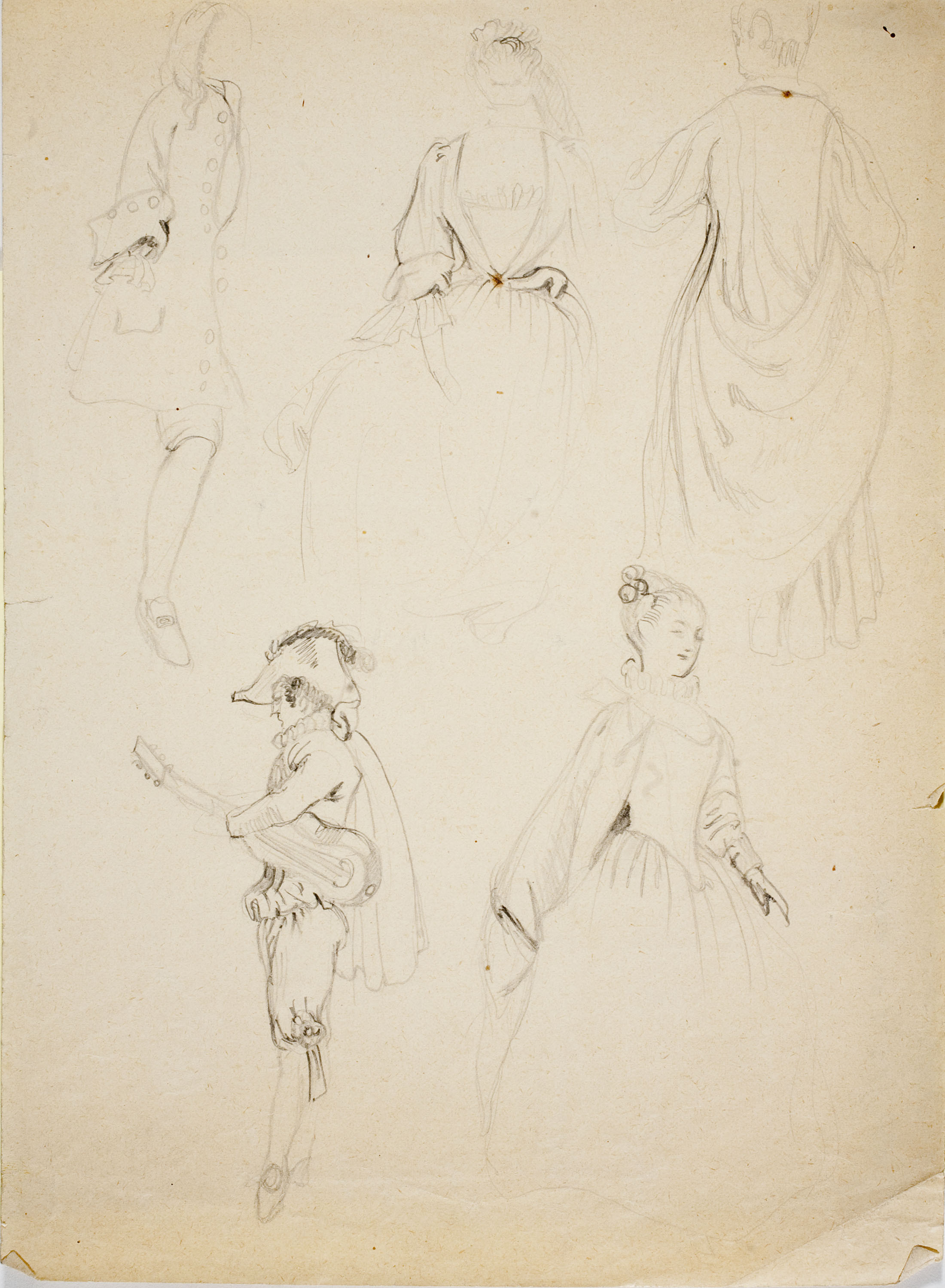image for: Ismael Smith - Indumentària del segle XVIII - Cap a 1910