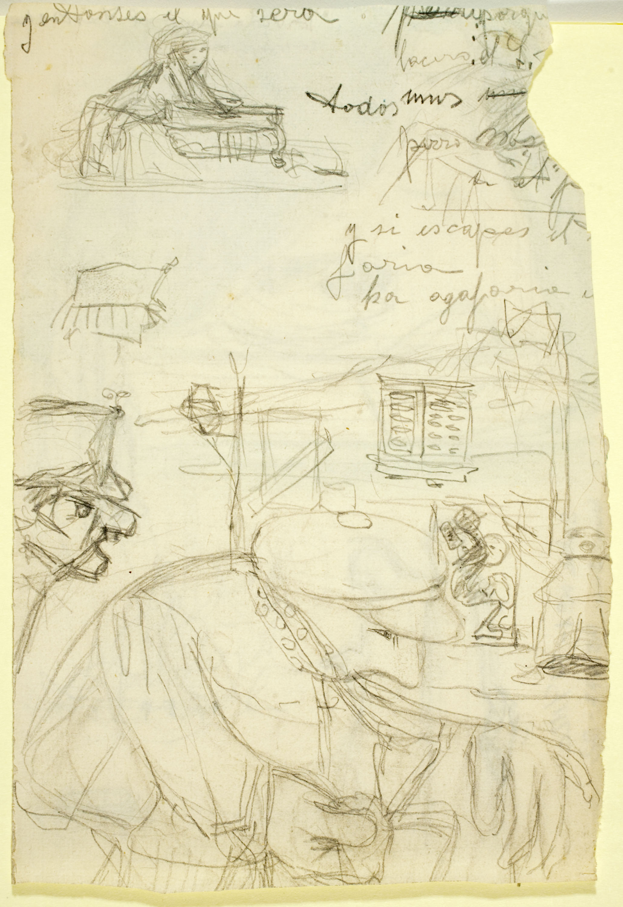 image for: Ismael Smith - Apunts diversos (anvers) / Apunts diversos (revers) - Cap a 1905-1906