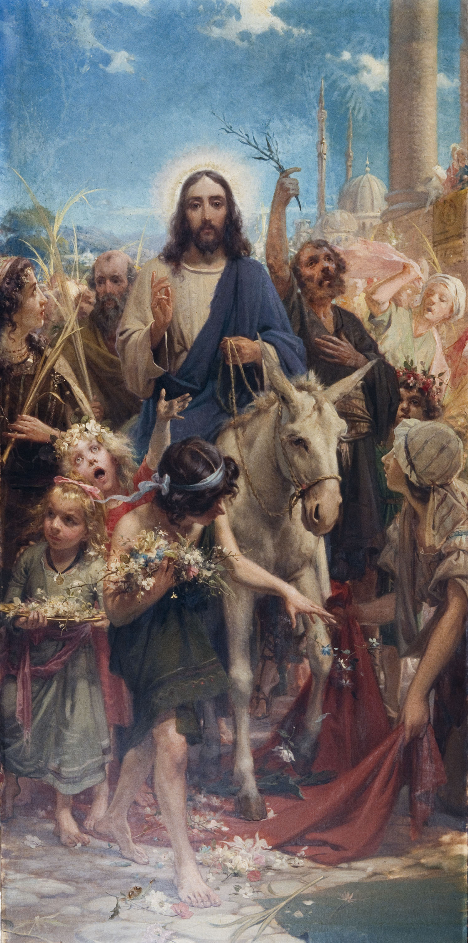 image for: Juli Borrell - L&#039;entrada de Jesús a Jerusalem - 1896