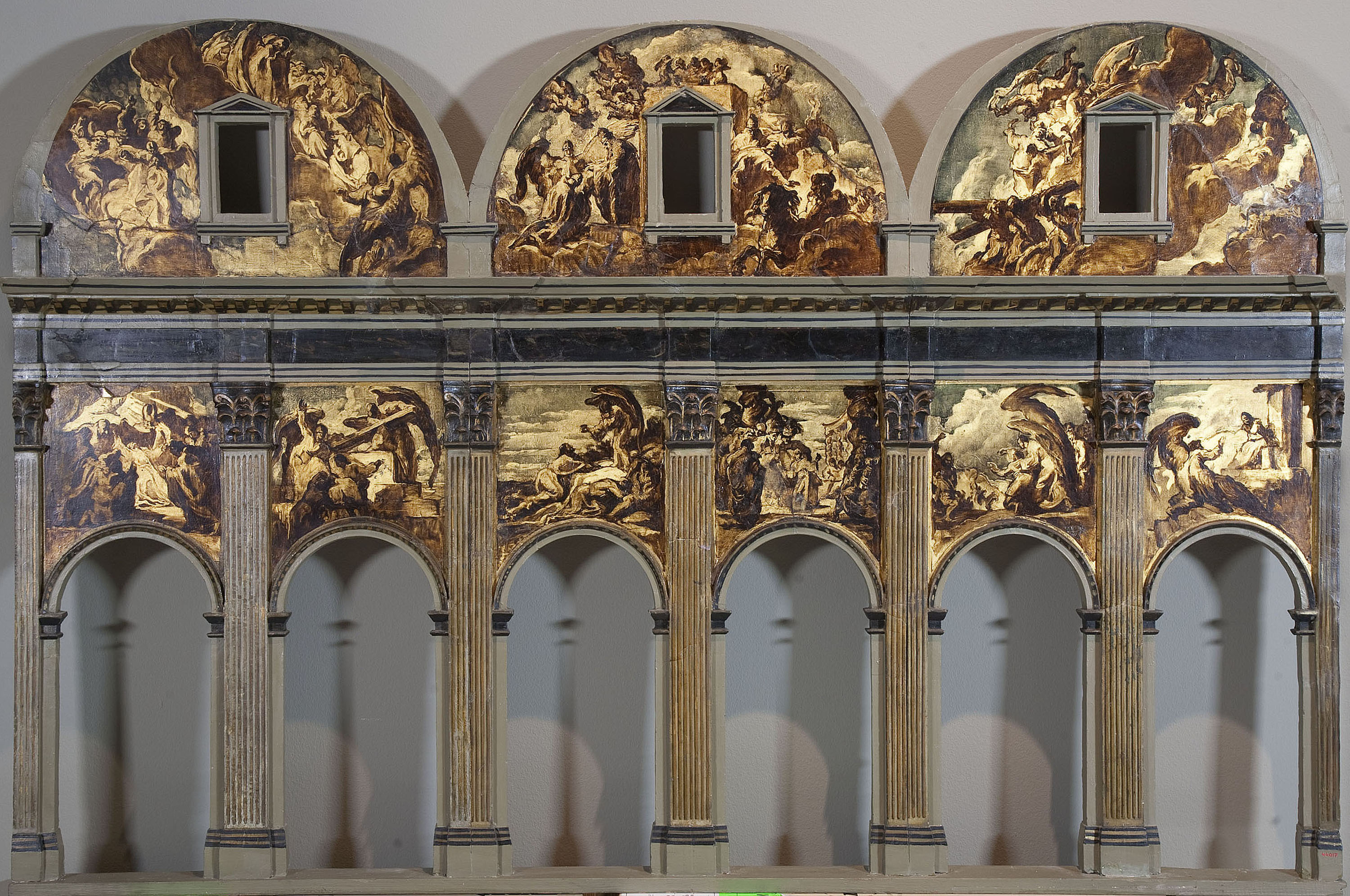 image for: Josep Maria Sert - «El món benaventurat». Nau de l&#039;Epístola de la segona decoració de la catedral de Vic - 1925-1927