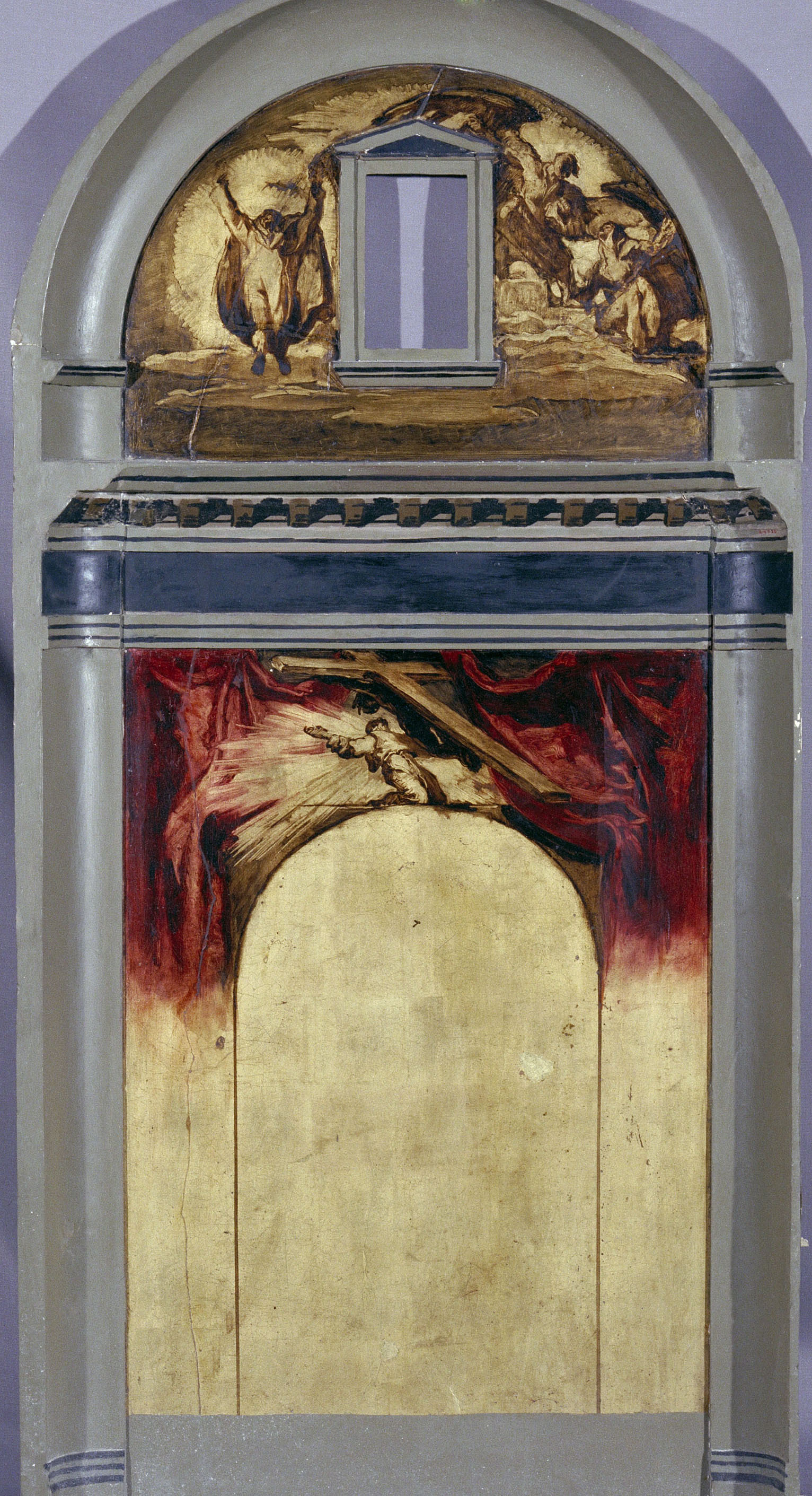 image for: Josep Maria Sert - «El món benaventurat». Transsepte de la segona decoració de la catedral de Vic. Vida contemplativa - 1925-1927