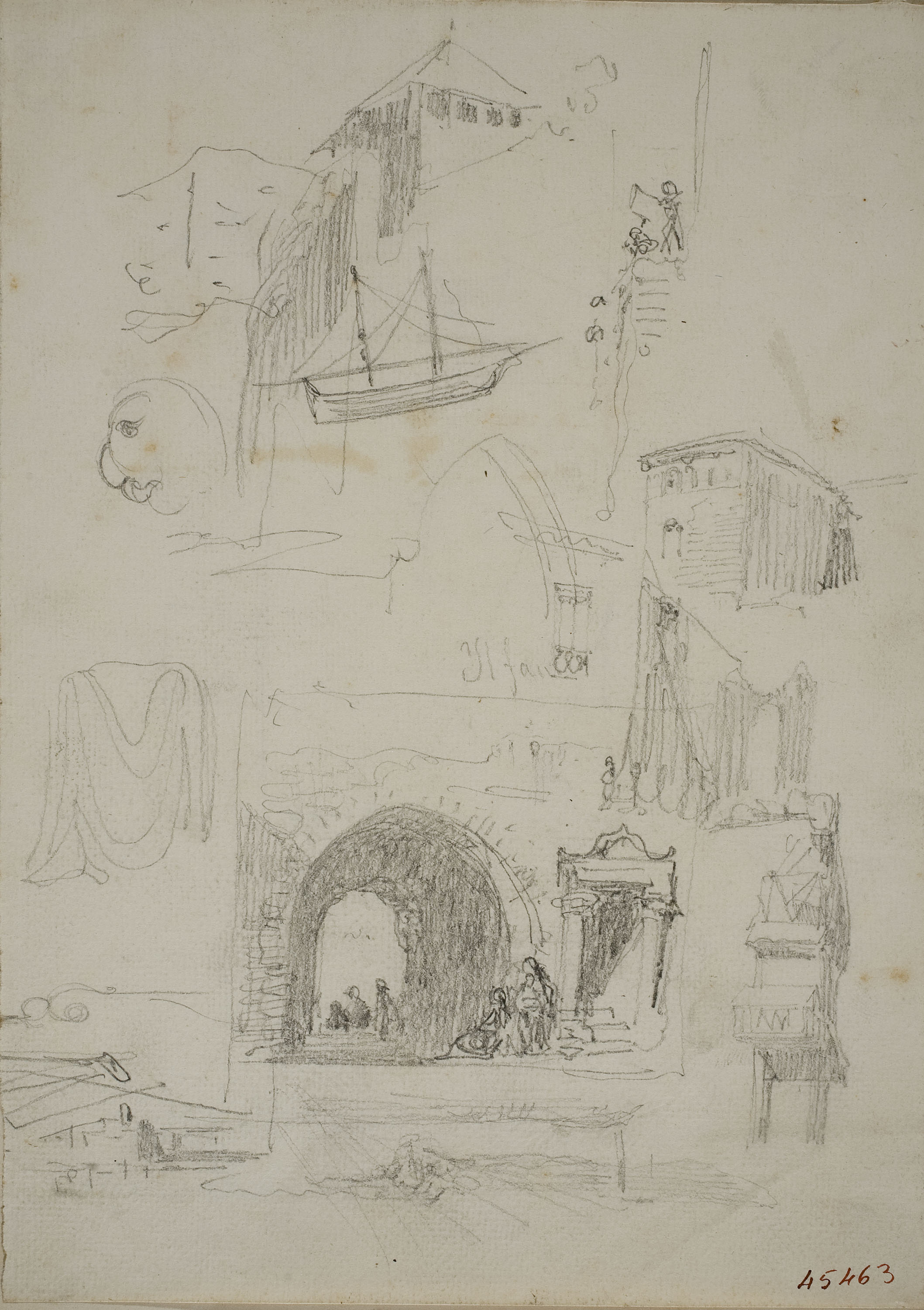 image for: Lluís Rigalt - Apunts diversos - 1871