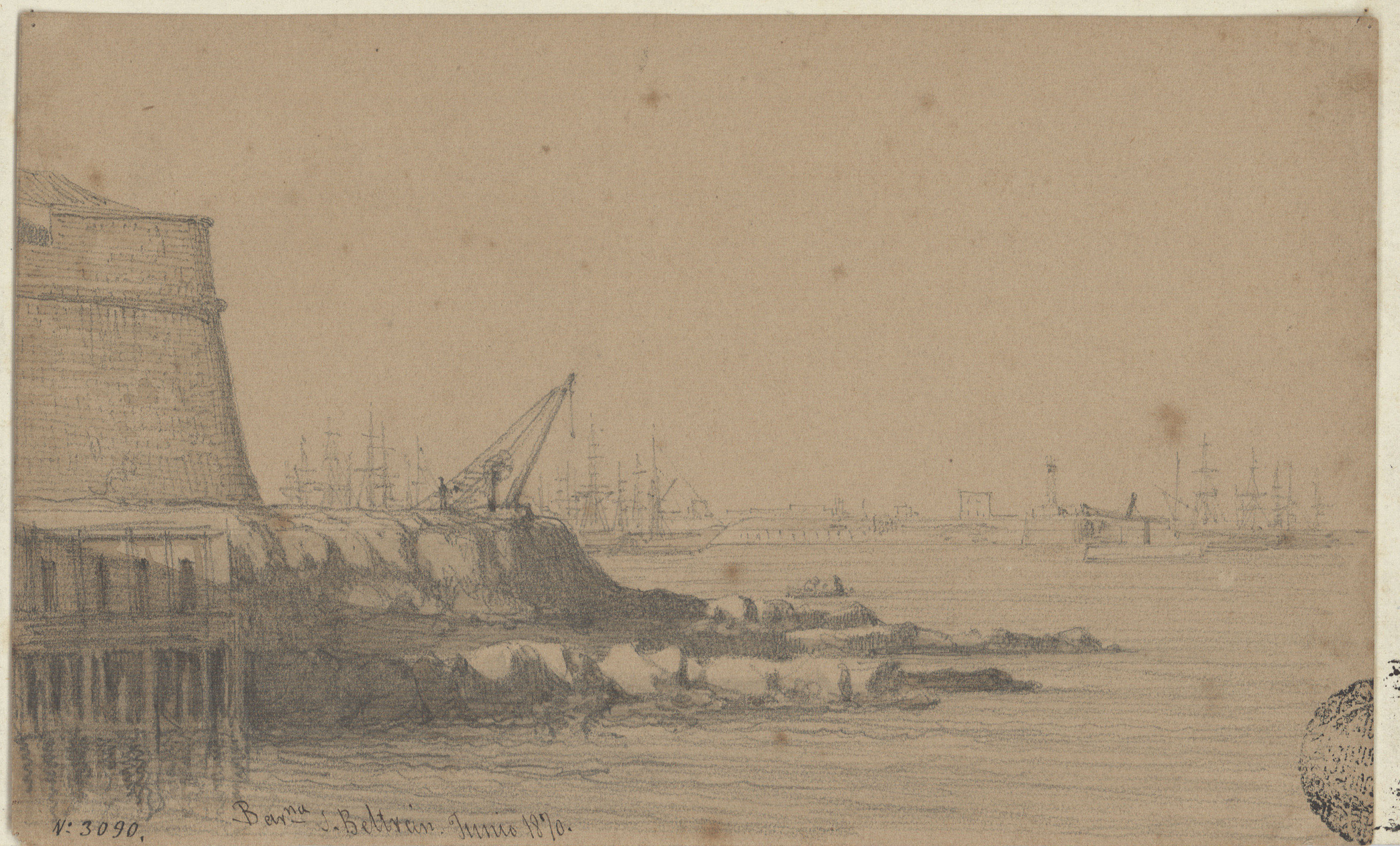 image for: Lluís Rigalt - Barcelona. San Beltrán - Juny de 1870