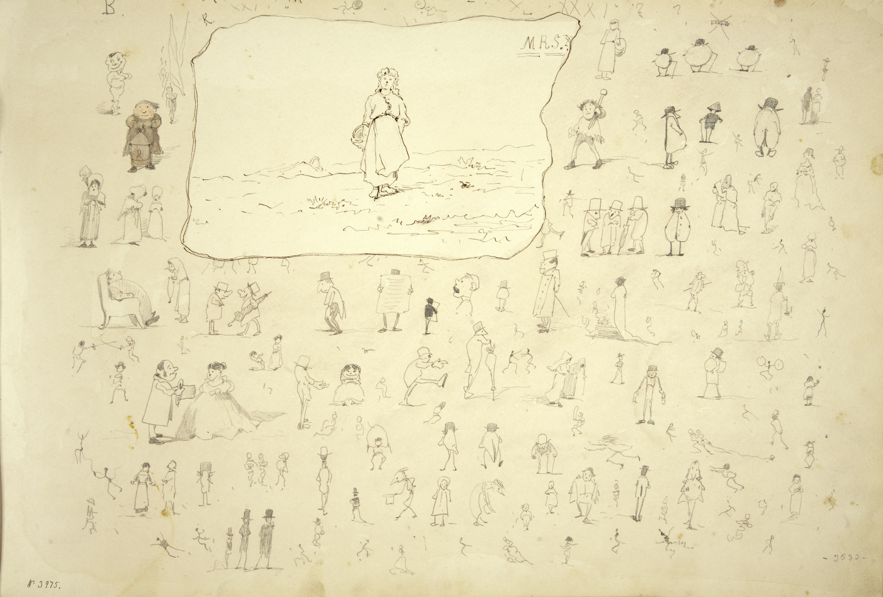 image for: Modest Urgell - Camperola i apunts satírics - Cap a 1861
