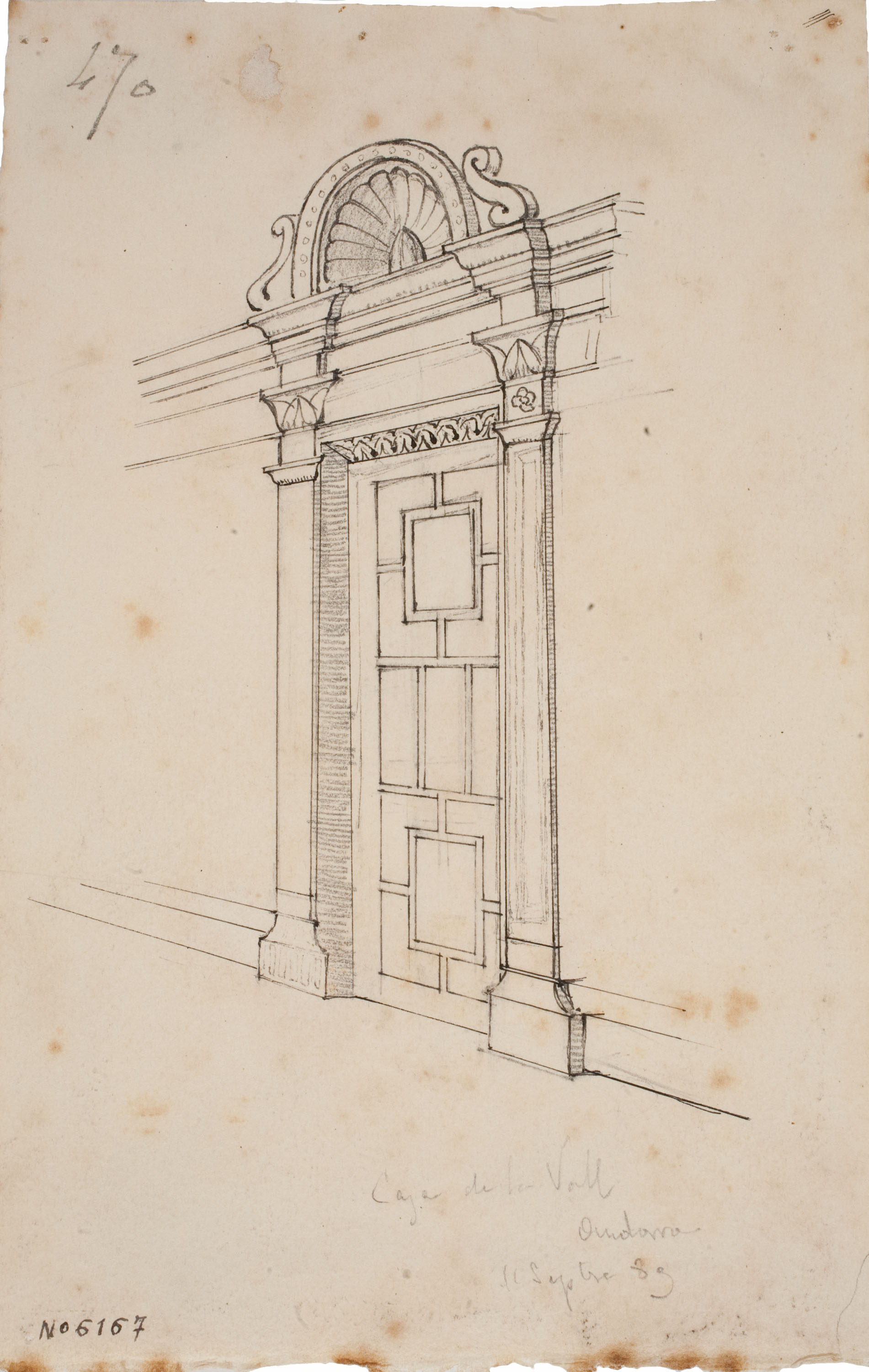 image for: Josep Lluís Pellicer - Casa de La Vall, Andorra - 1889