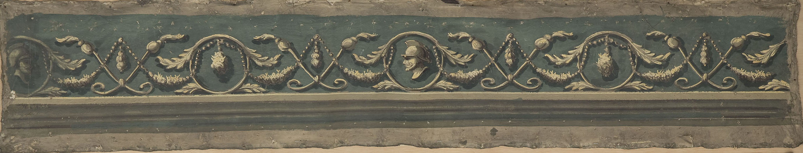 image for: Francesc Pla Duran dit &quot;El Vigatà&quot; - Cornisa amb motius ornamentals - Entre 1790-1800