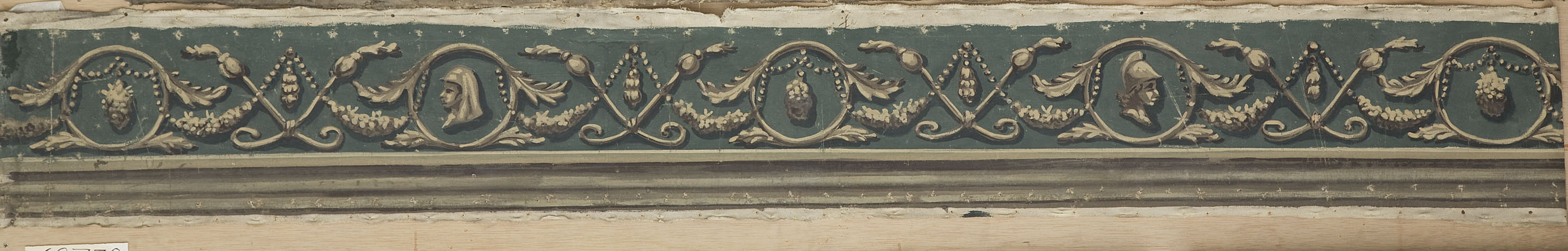 image for: Francesc Pla Duran dit &quot;El Vigatà&quot; - Cornisa amb motius ornamentals - Entre 1790-1800