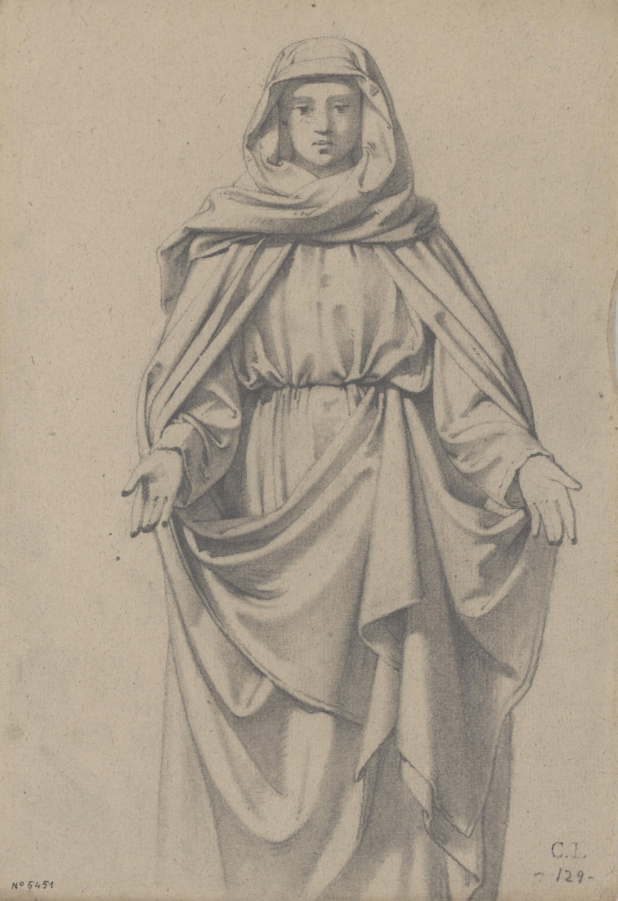 image for: Claudi Lorenzale - Dona de Jerusalem - Cap a 1850-1870