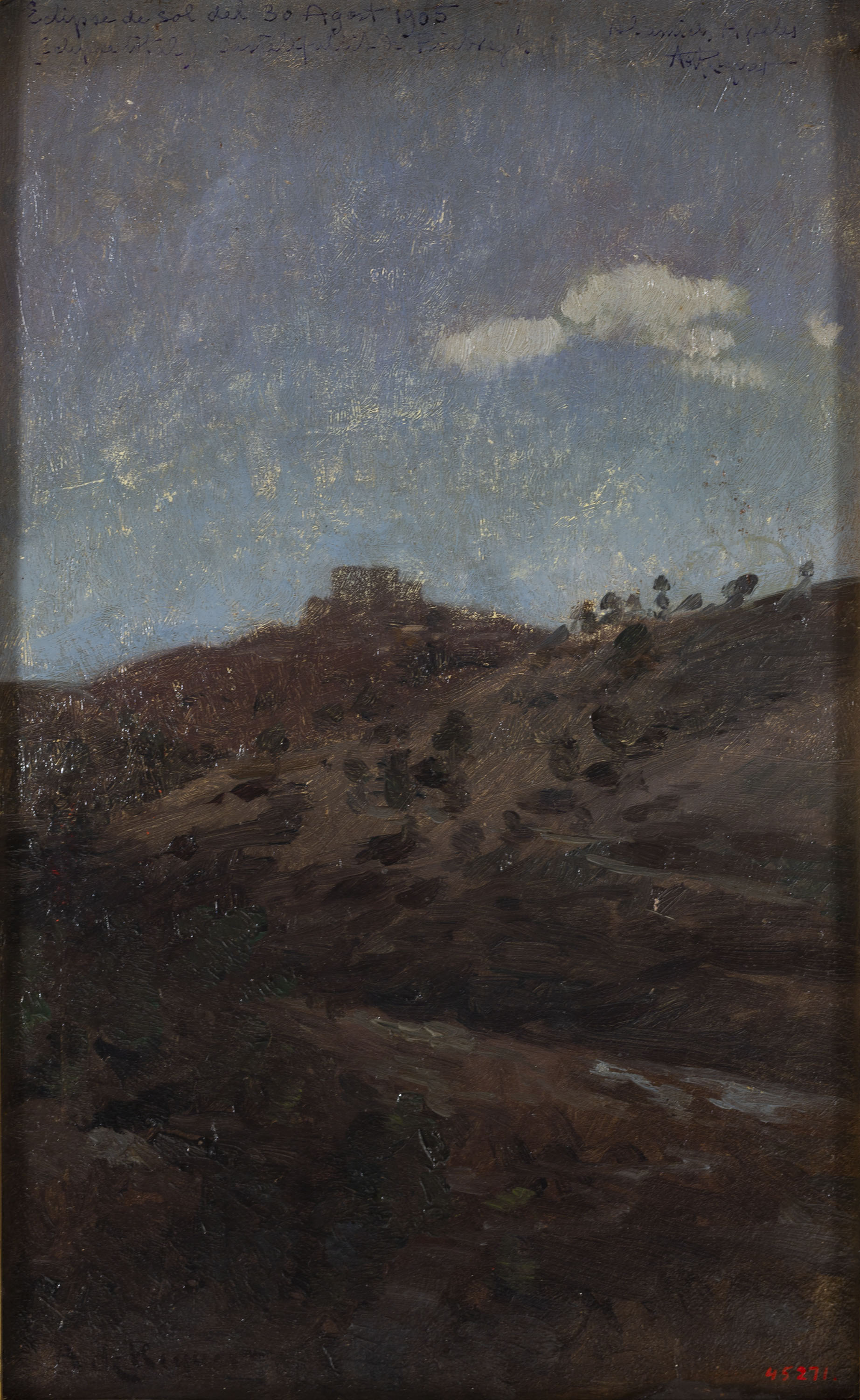 image for: Alexandre de Riquer - Eclipsi de sol - 1905