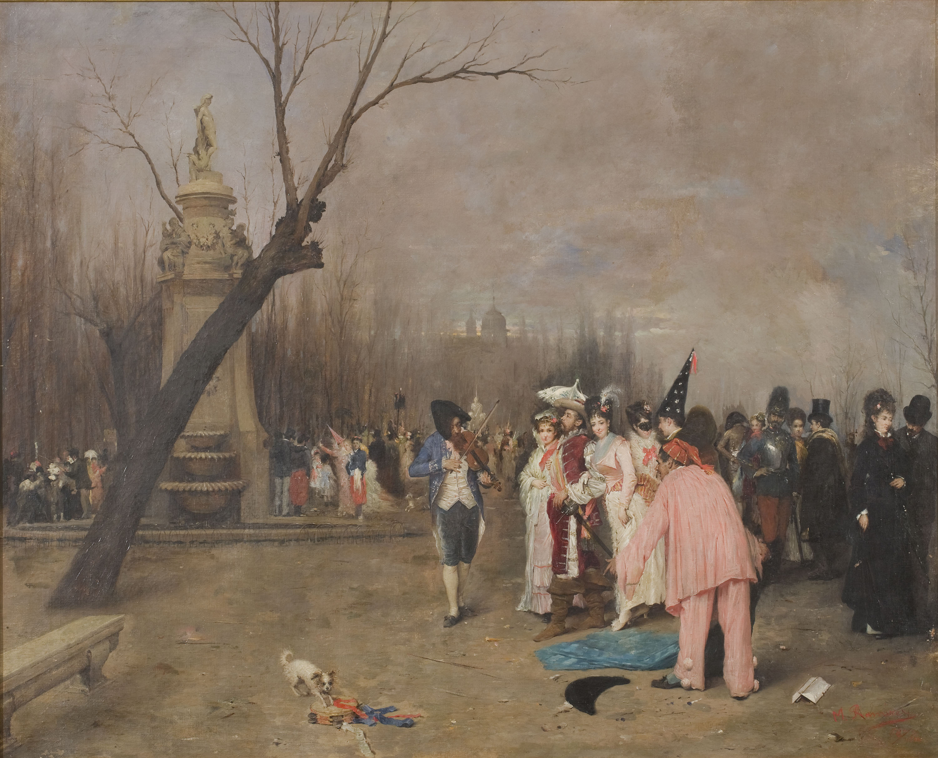image for: Manuel Ramirez - El carnaval a Madrid - 1877