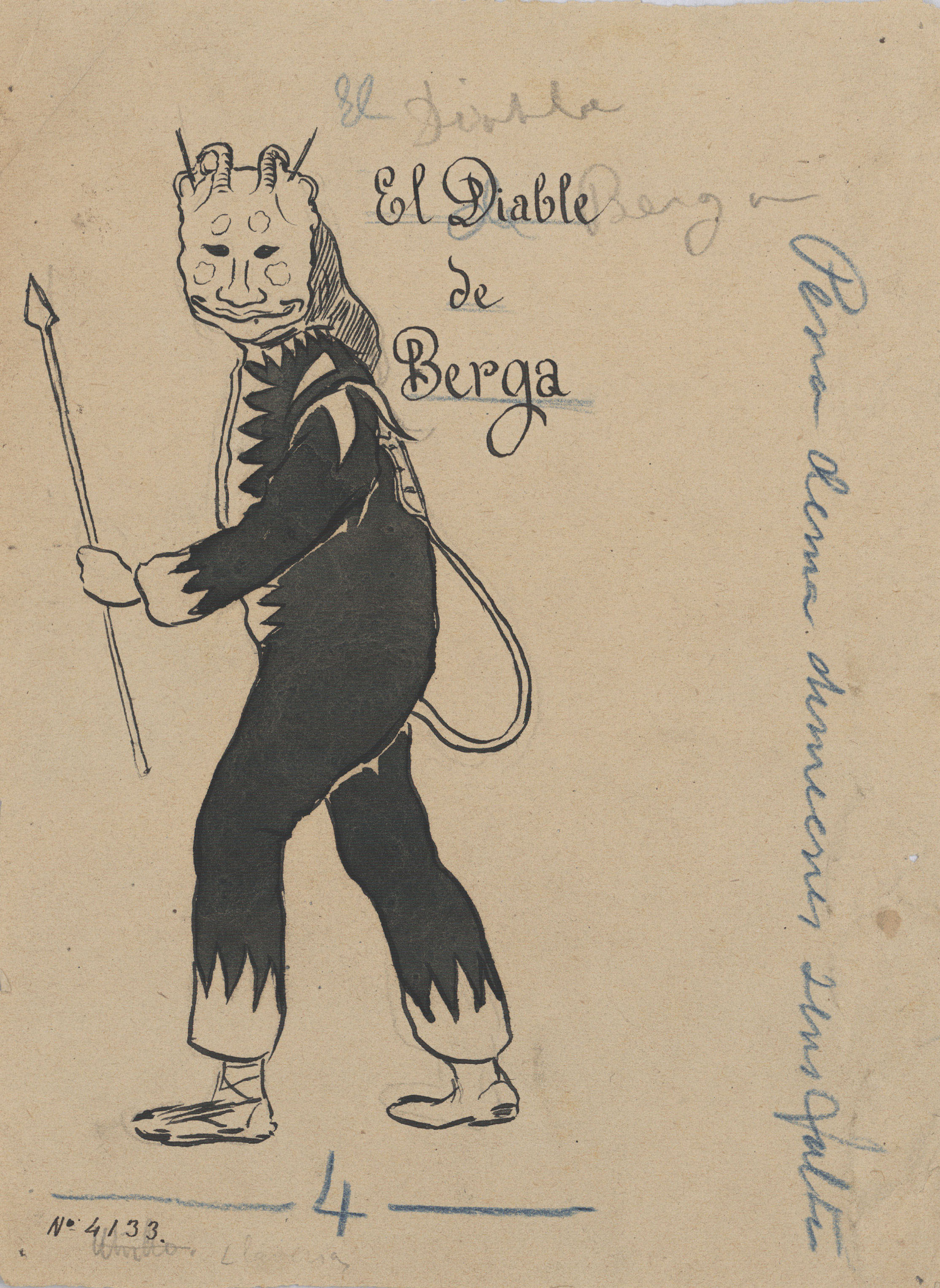 image for: Antoni Utrillo - El diable de Berga - 1902