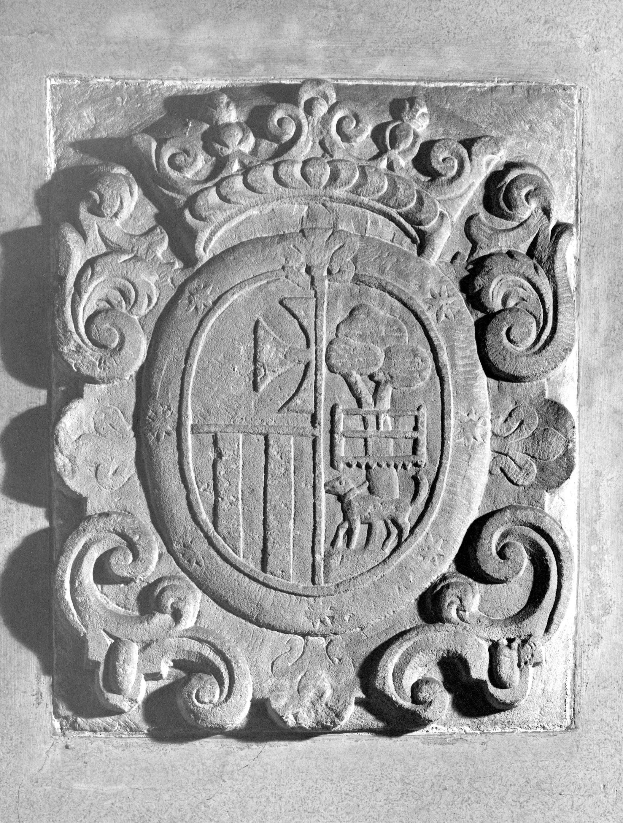 image for: Anònim. Catalunya - Escut mercedari de fra Dalmau Serra - Entre 1635-1650