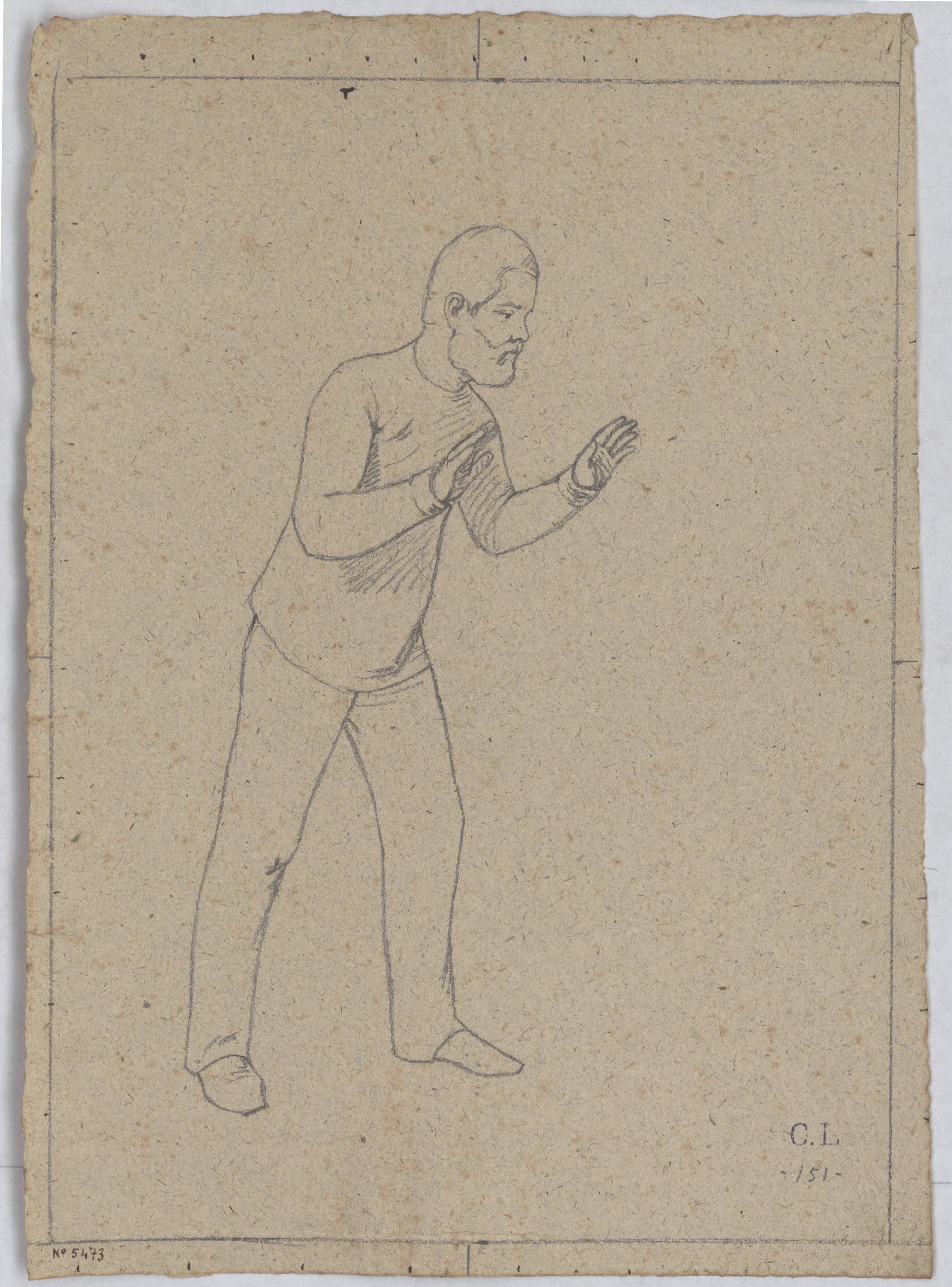 image for: Claudi Lorenzale - Home vell - Cap a 1850-1870