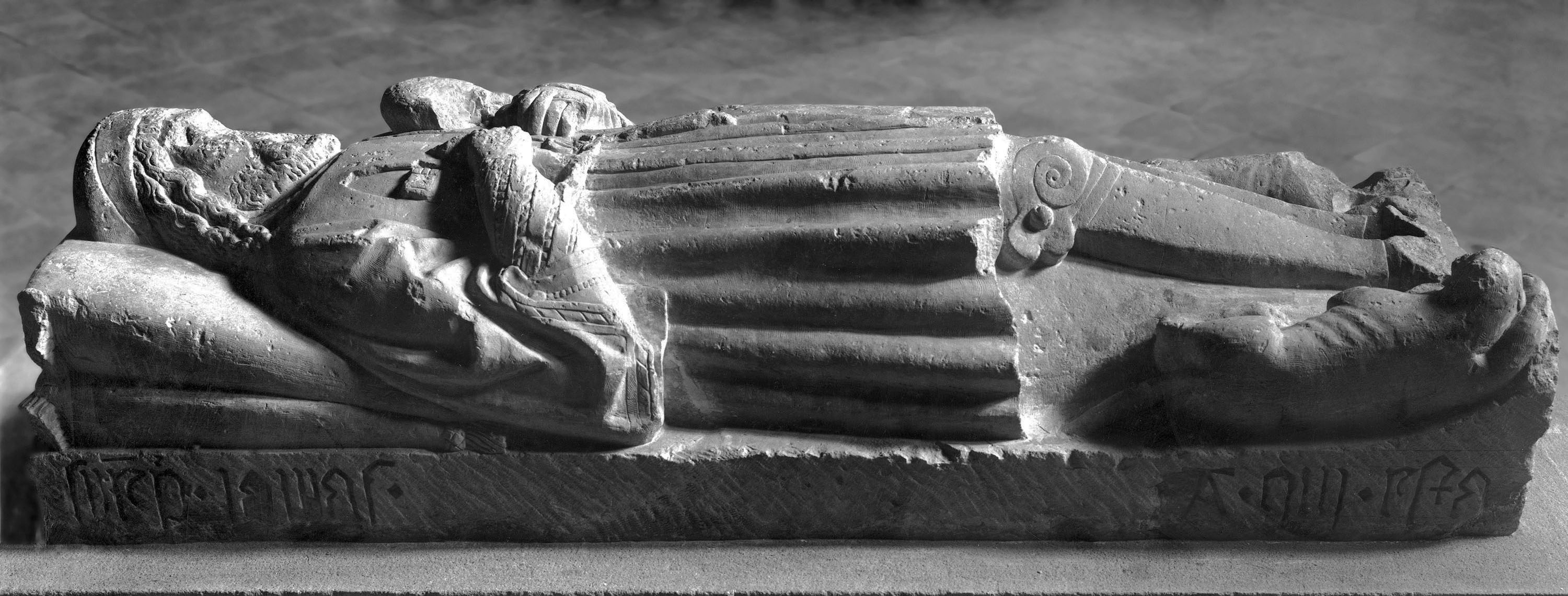 image for: Anònim. Castella - Imatge jacent del cavaller Méndez - Primer quart del segle XVI