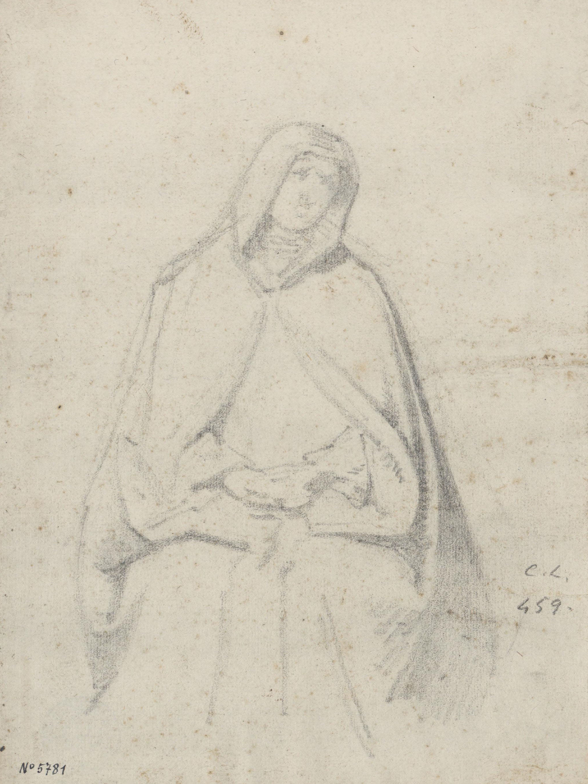 image for: Claudi Lorenzale - La Dolorosa - Cap a 1850-1870