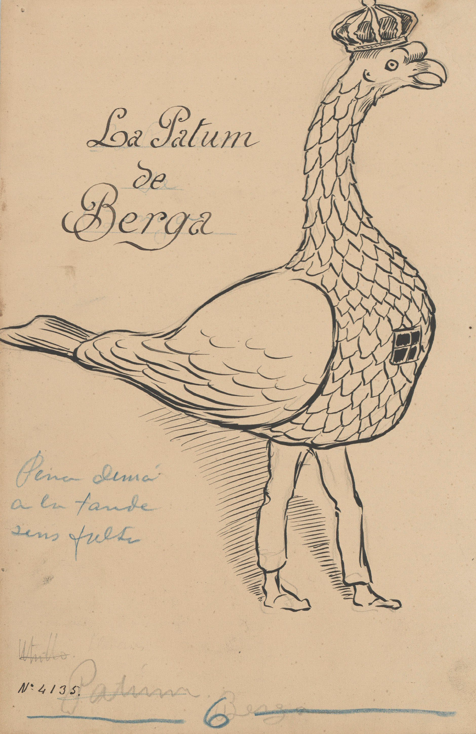 image for: Antoni Utrillo - La Patum de Berga - 1902