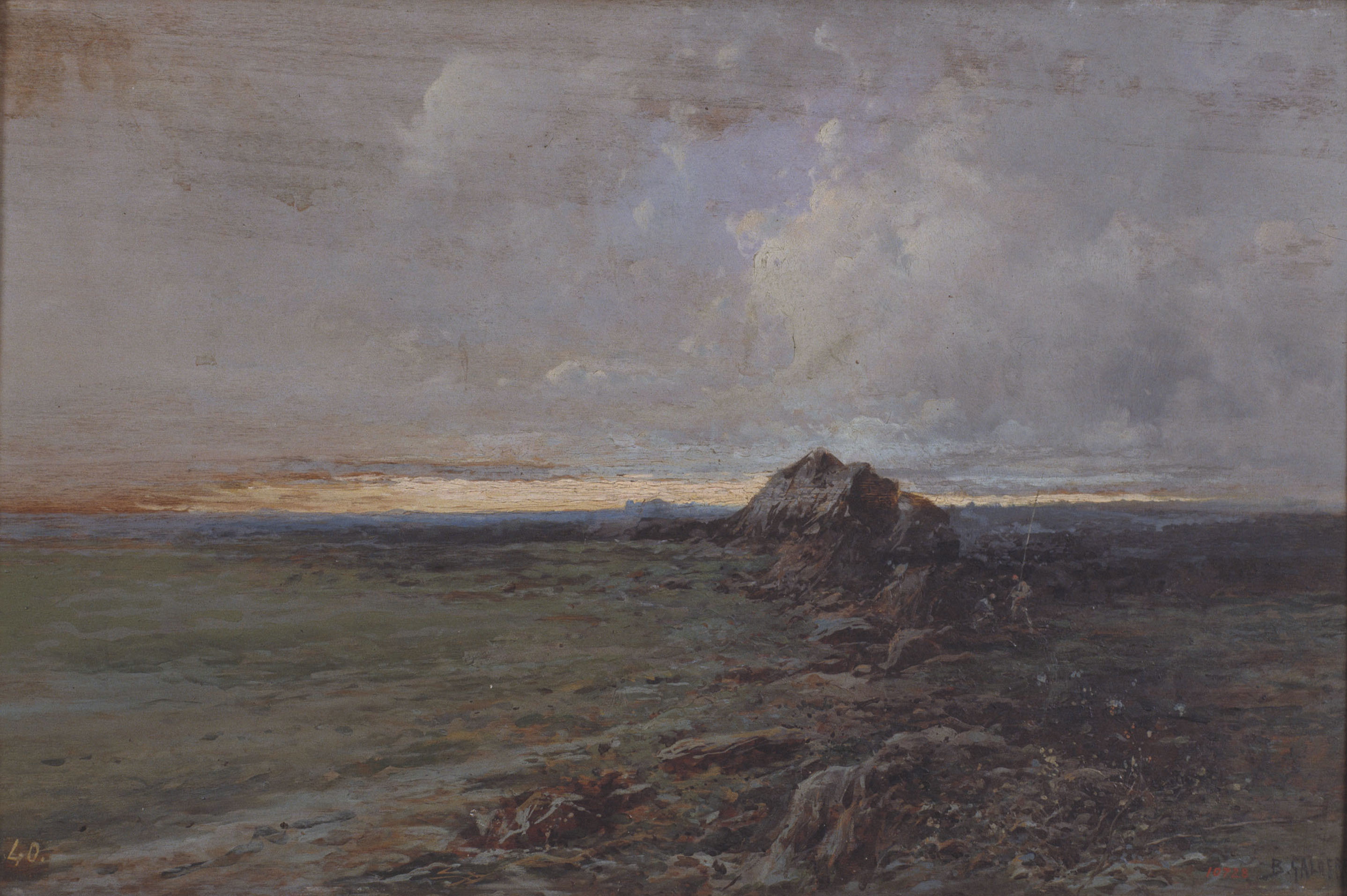 image for: Baldomer Galofre - La planura - Cap a 1890