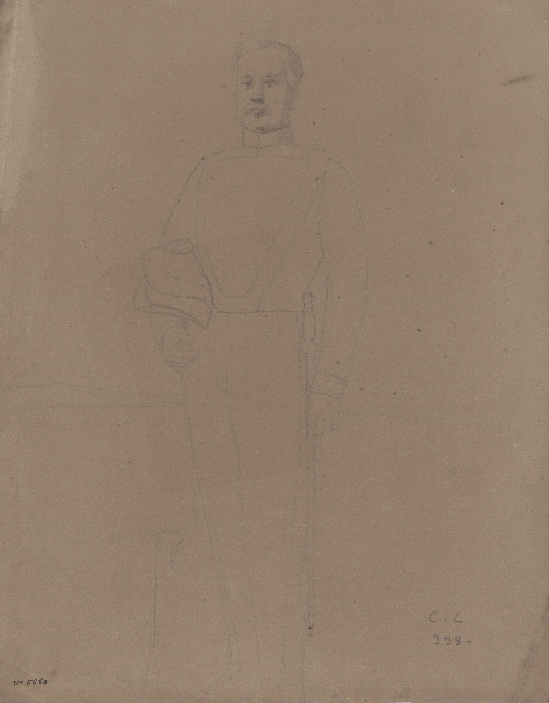 image for: Claudi Lorenzale - Militar - Cap a 1860-1880