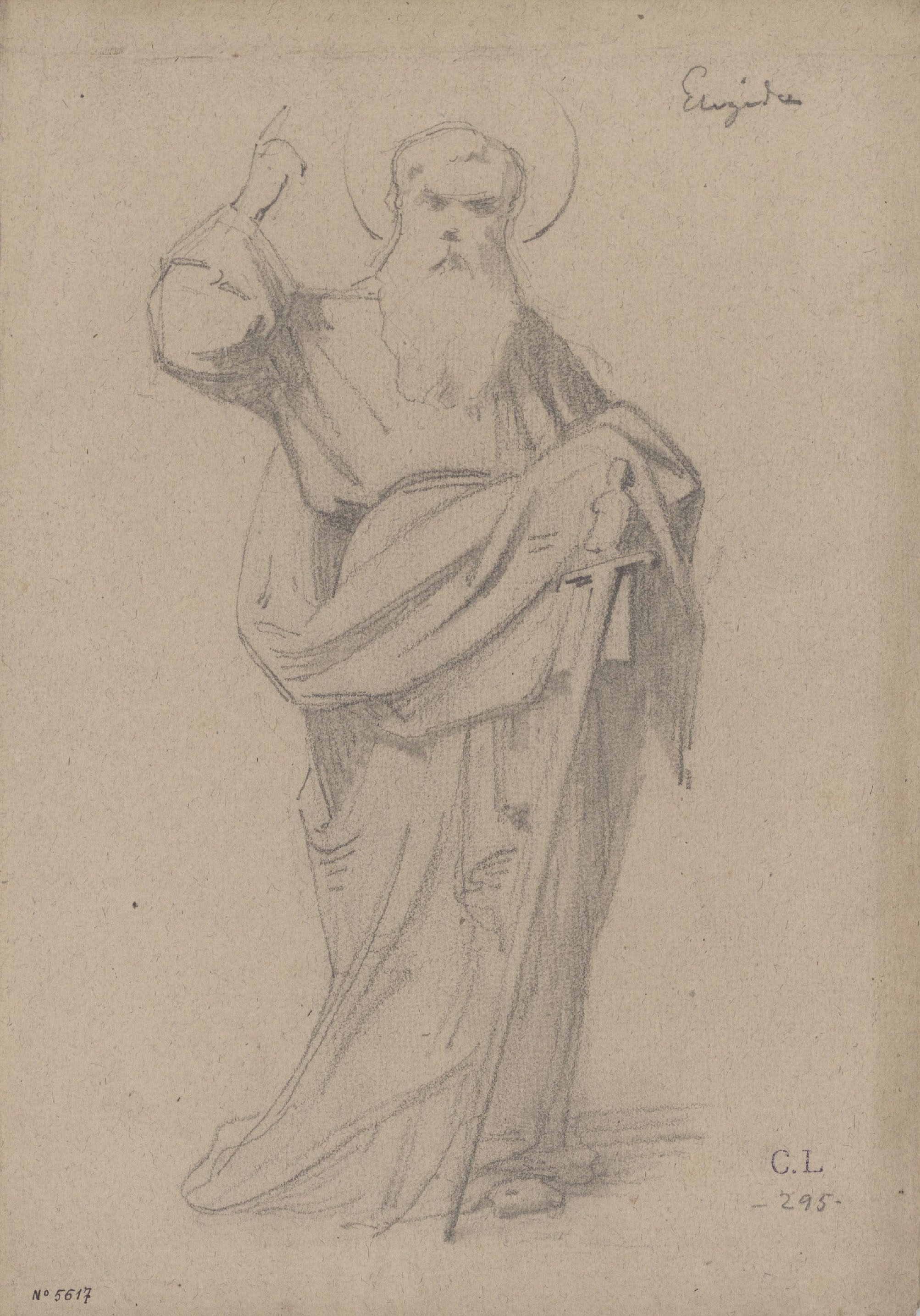 image for: Claudi Lorenzale - Sant Egidi - Cap a 1850-1870