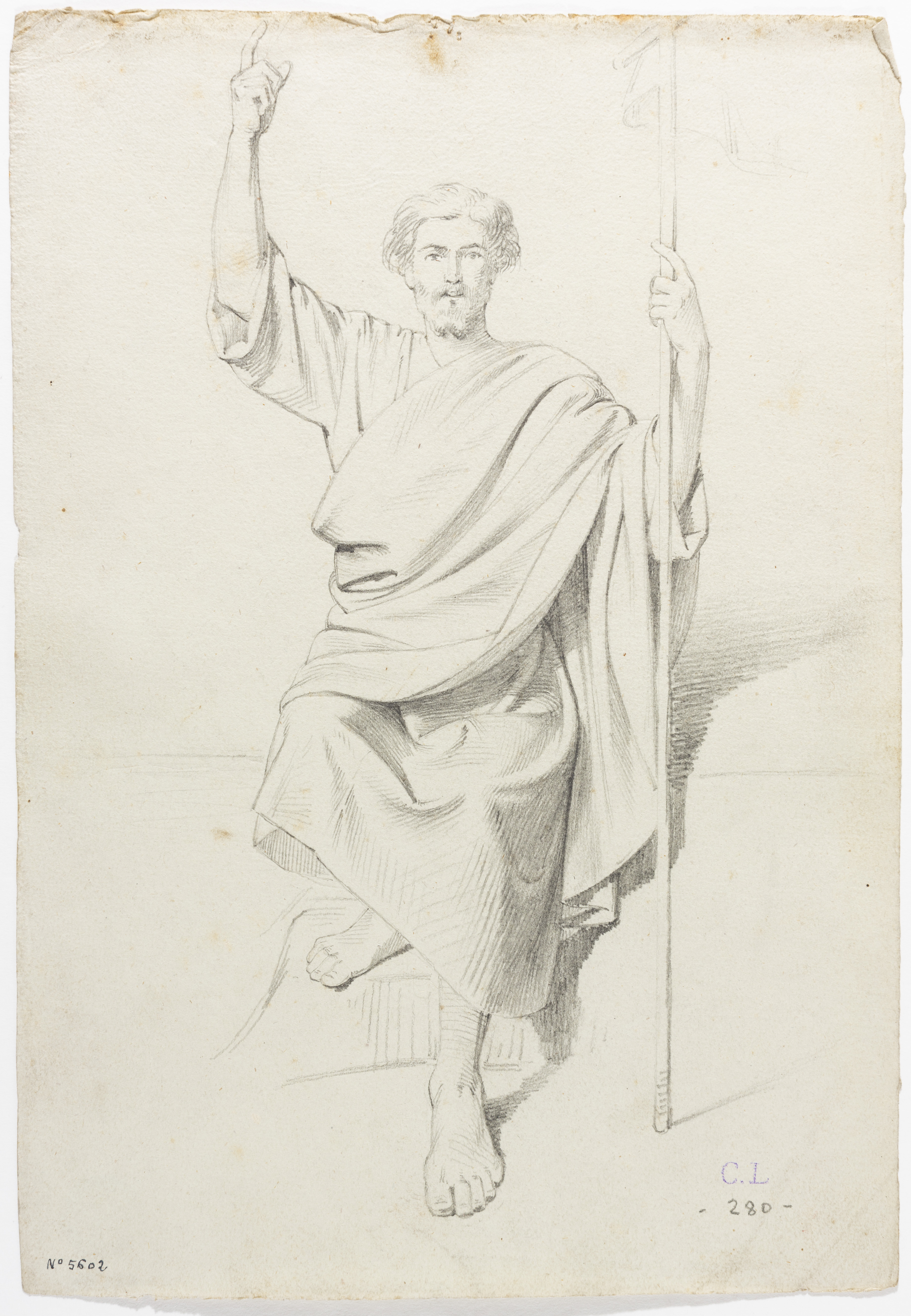 image for: Claudi Lorenzale - Sant Joan Baptista - Cap a 1850-1870