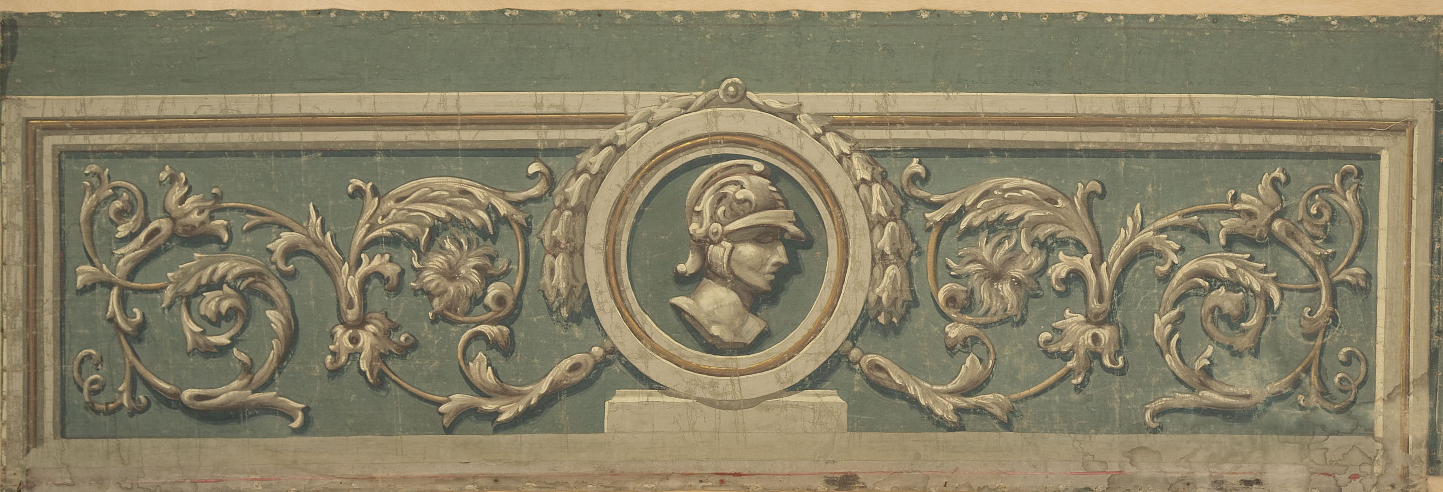 image for: Francesc Pla Duran dit El Vigatà - Sobreporta amb motius ornamentals - Entre 1790-1800