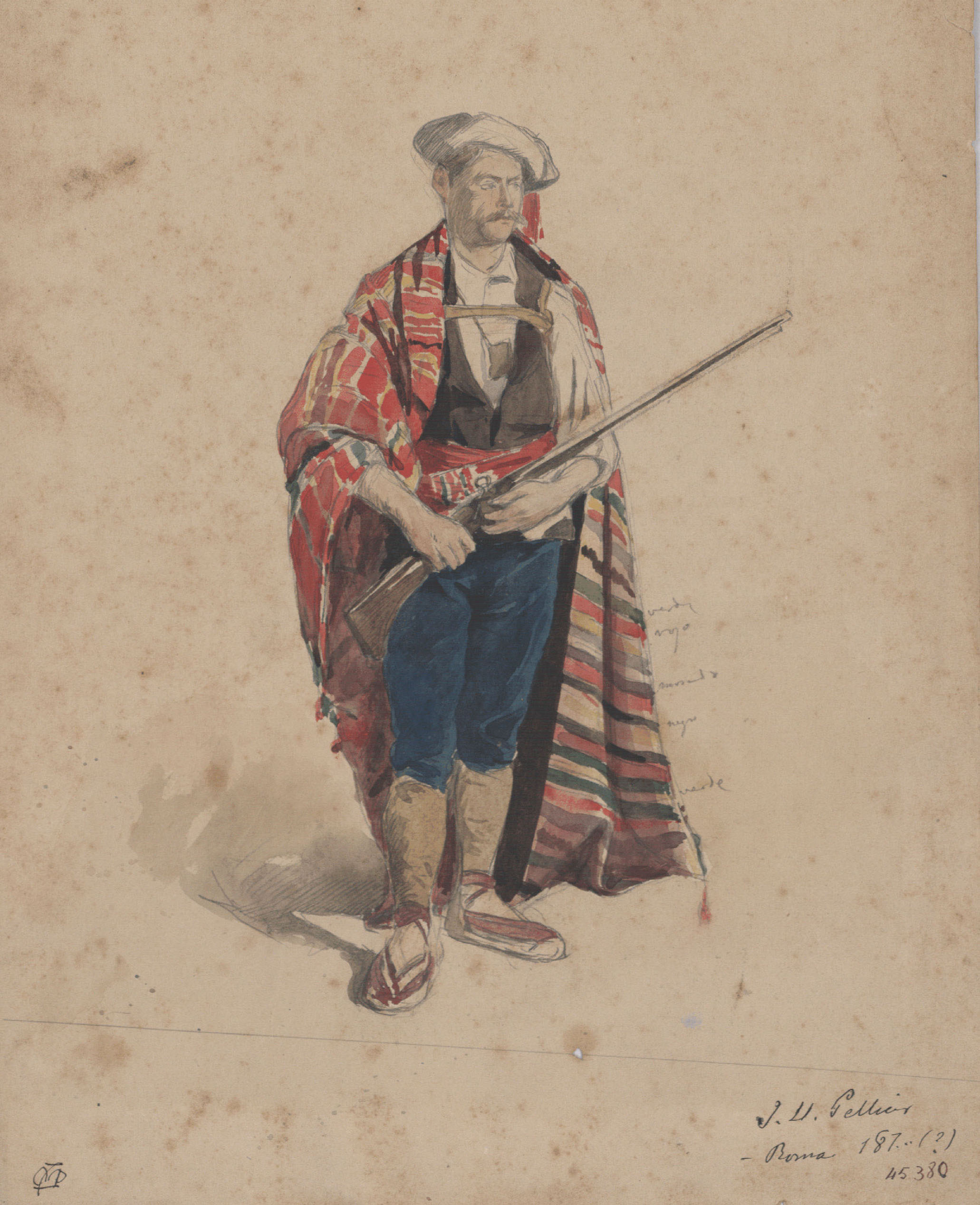 image for: Josep Lluís Pellicer - Soldat - Cap a 1870-1879