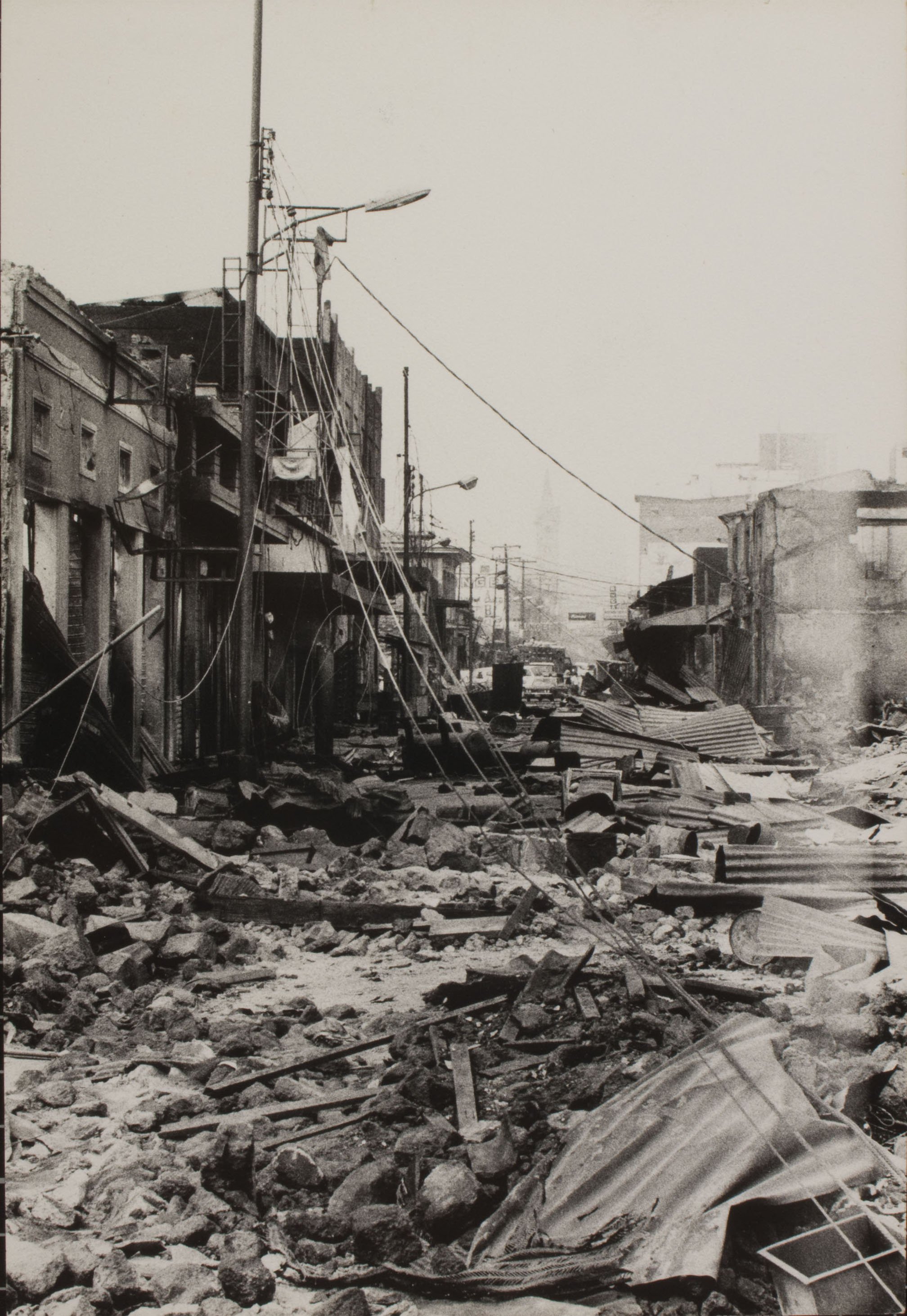 image for: Oriol Maspons - Terratrèmol de Managua (Nicaragua) - 1972